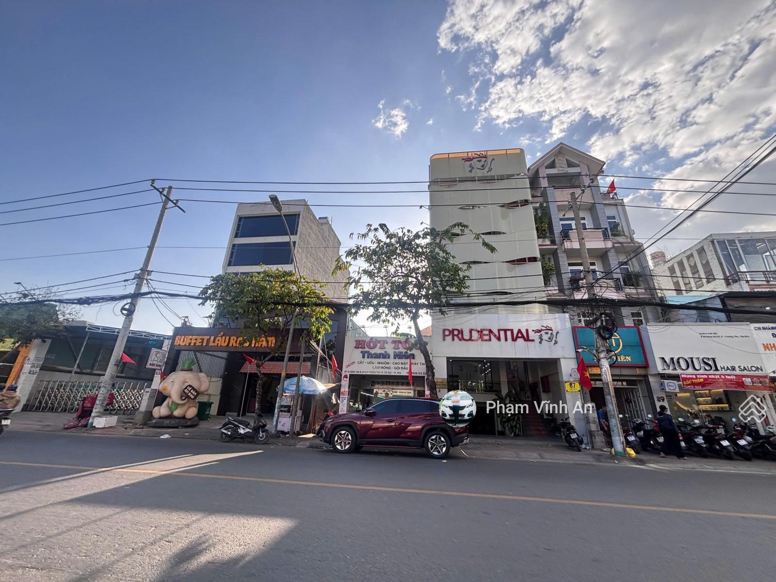 Mặt tiền kinh doanh Đặng Văn Bi 275m2(8x34m) GPXD Hầm + 7 tầng Lửng tum - Thu nhập 65tr/tháng