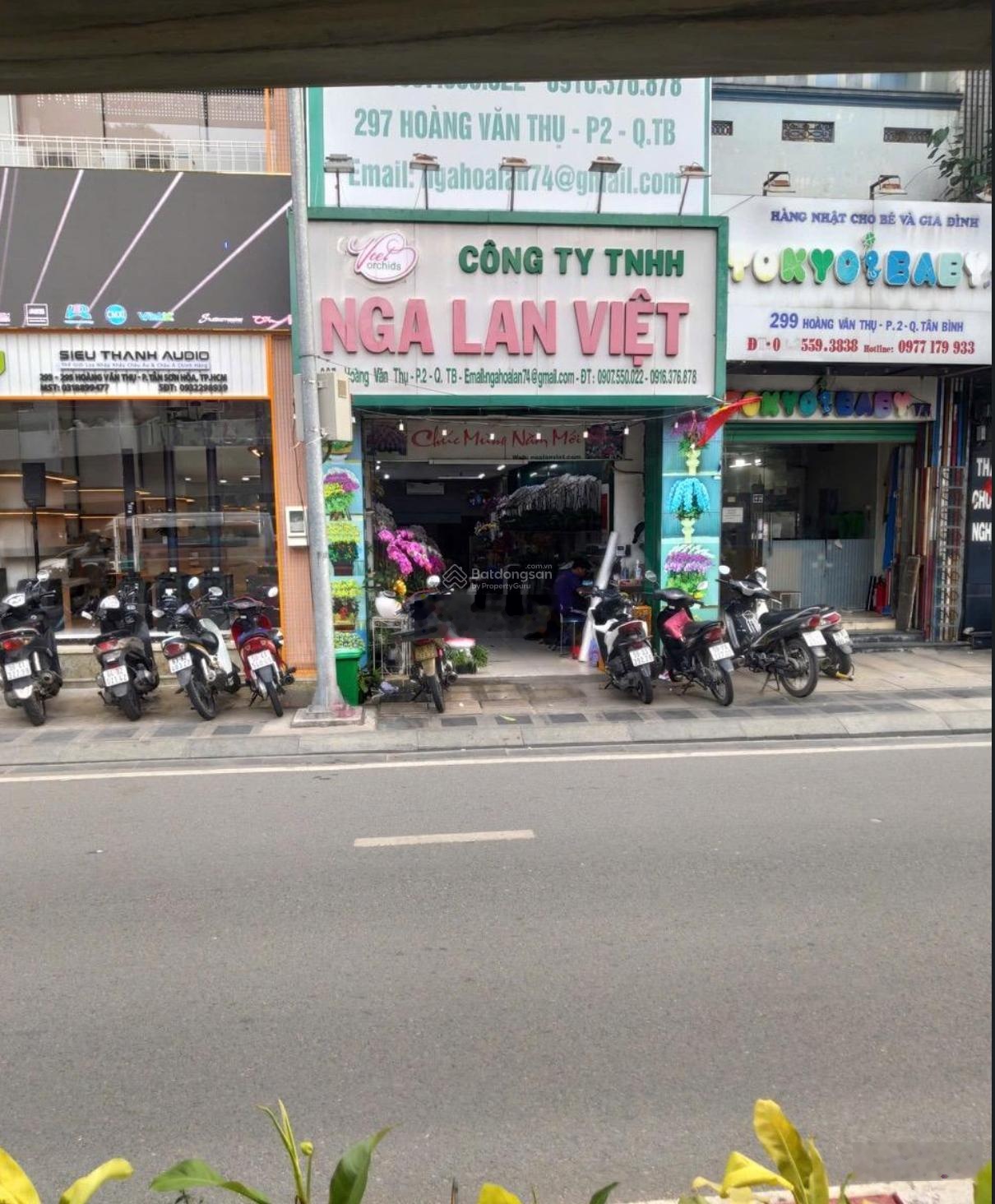 Bán nhà mặt tiền Hoàng Văn Thụ, Tân Bình, Hồ Chí Minh.