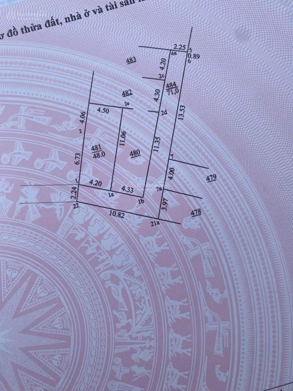 Bán 48m2 đất Thọ Lộc Phúc Thọ nay thuộc Xã Phúc Thọ Hà Nội