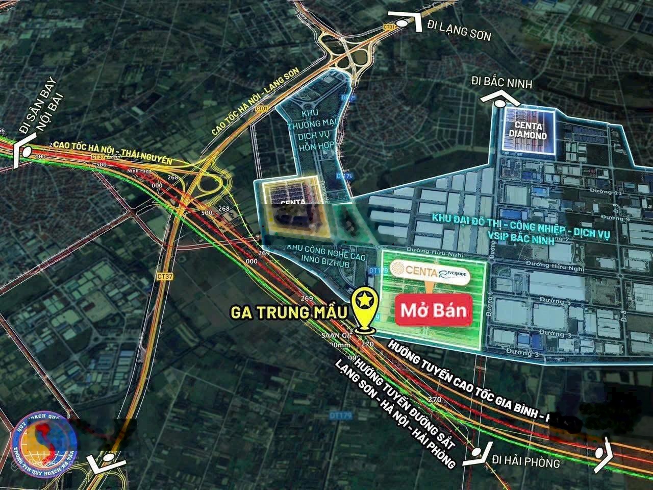 Bán biệt thự song lập đón sóng cao tốc hà nội- sb gia bình - giá 70tr/m2