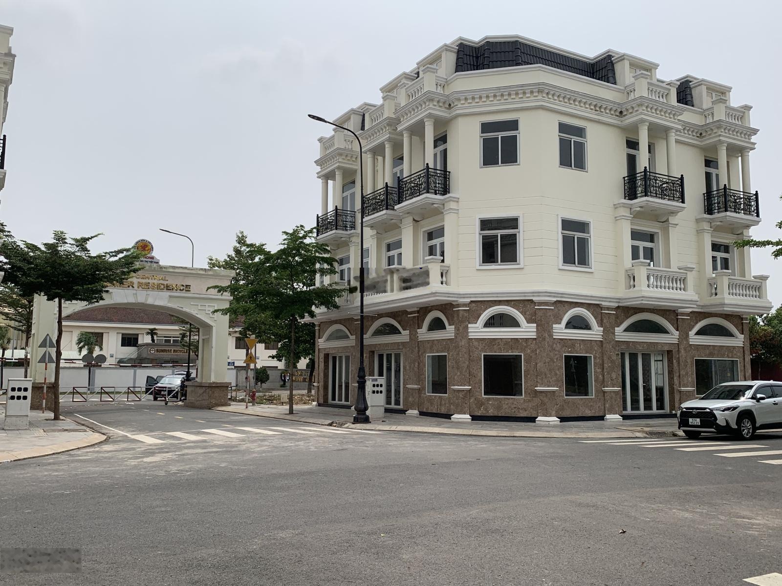 Nhà phố góc 2 MT khu Icon Central Cần Bán