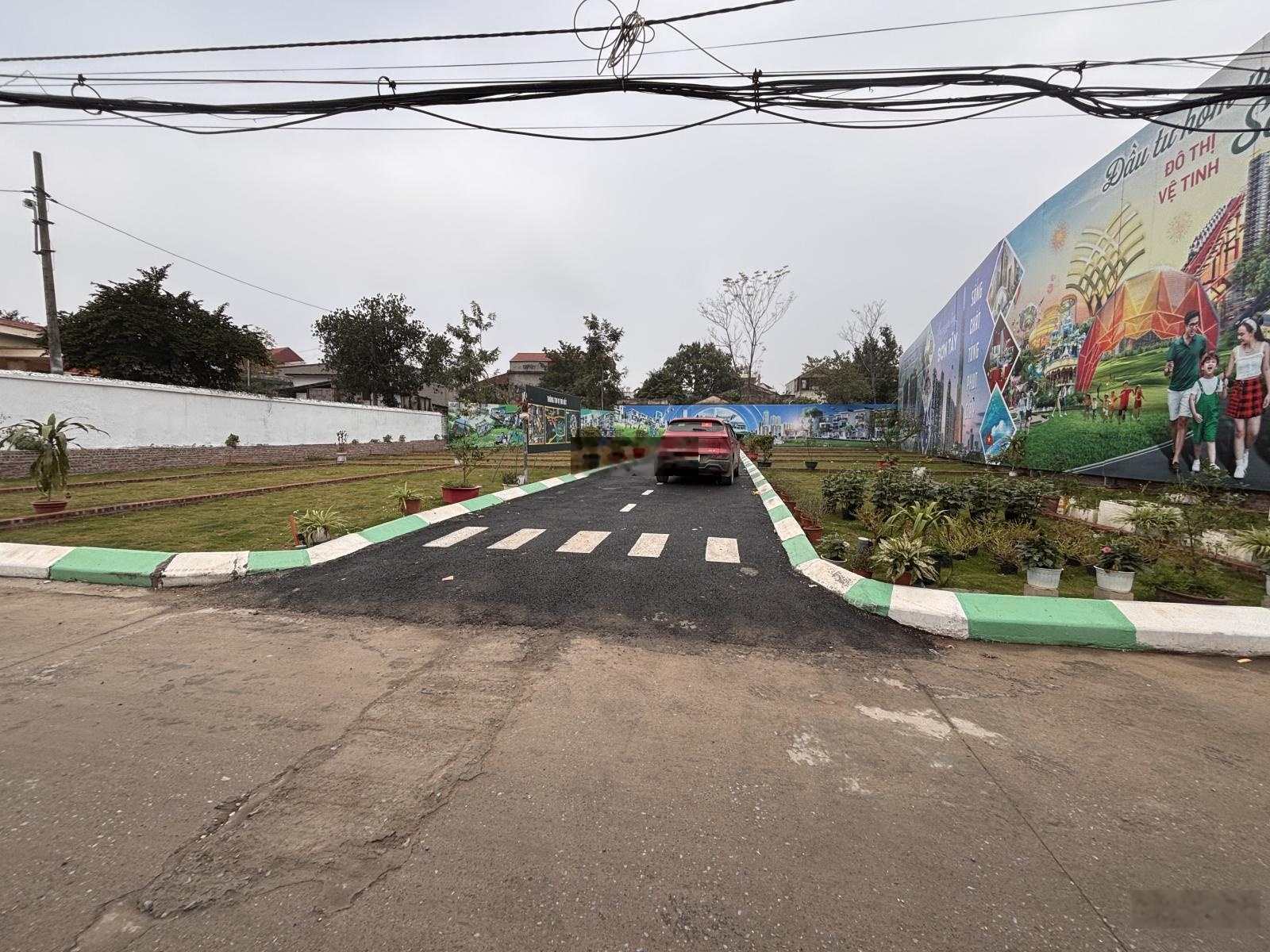 Bán gấp lô đất full thổ cư tuyến 2 mặt đường phố Chùa Thông Sơn Tây Hà Nội (đất ở đô thị Sơn Tây)