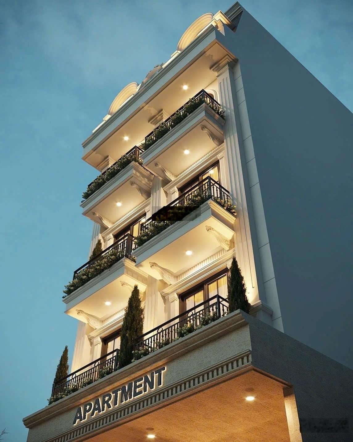 Bán nhà mặt tiền Trần Mai Ninh, phường 12, Tân Bình (7,5*28m) nở hậu; GPXD: Hầm, 7 tầng - 100tr/m2