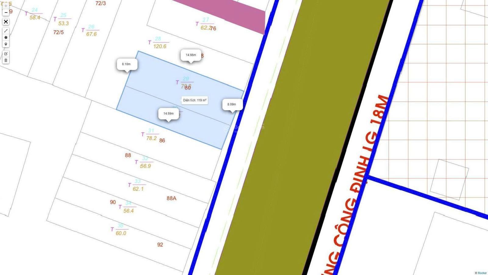 Bán gấp tòa nhà hầm 8 tầng mới xây dựng mặt tiền Trương Công Định, Quận Tân Bình giá tốt