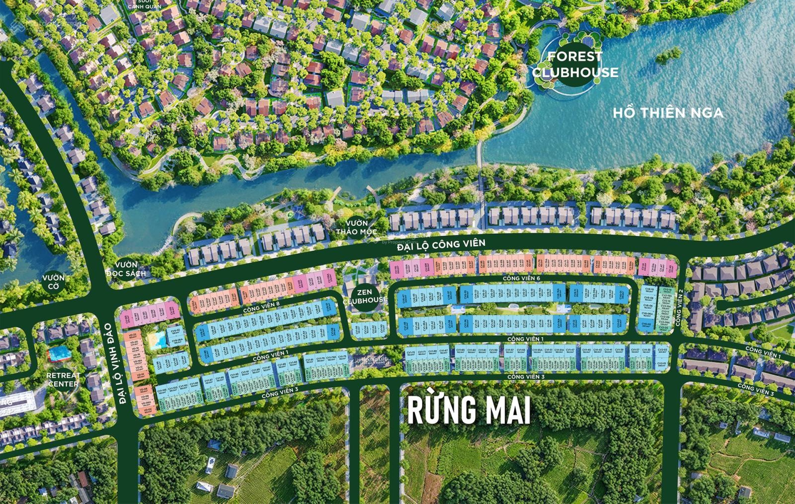 Biệt thự Rừng Mai Eco Retreat - Phân khu mùa Lễ Hội đầu tiên tại dự án