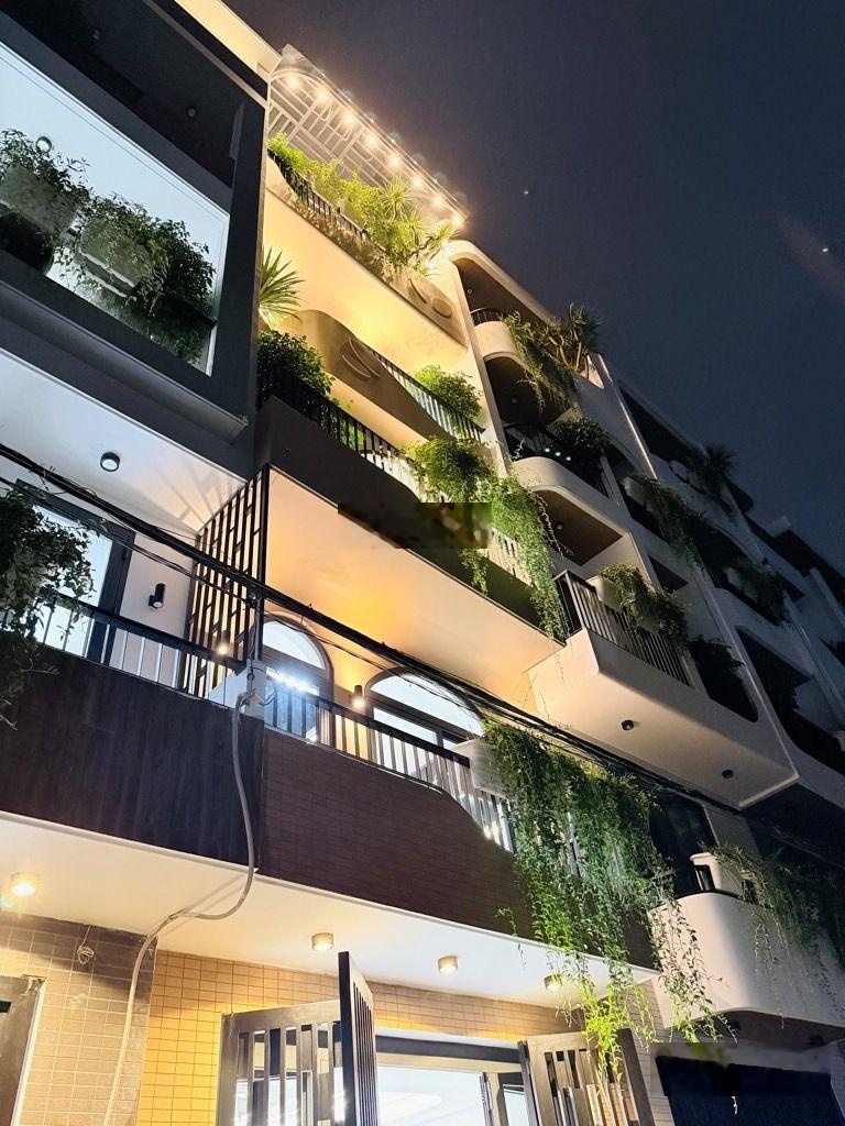 (30) nhà phố đẹp 5 tầng xây mới gần gò vấp 1km - 7,15 cành