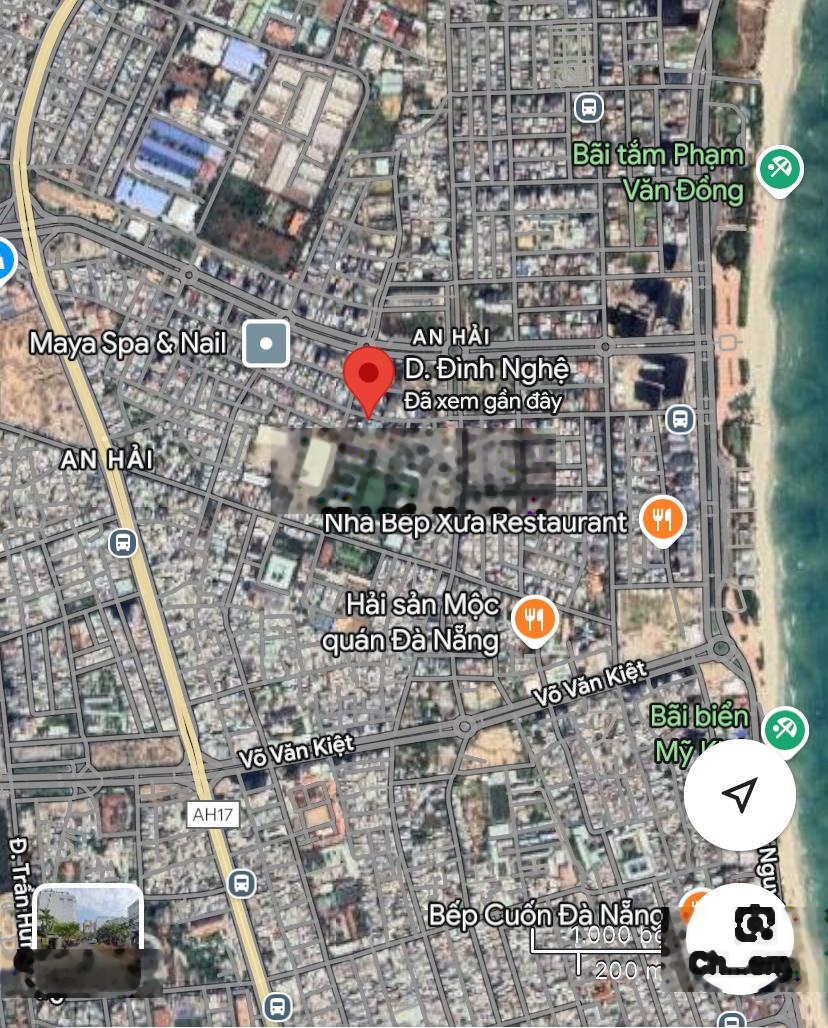 Bán lô đất mặt tiền đường 7m5 dương đình nghệ trục thông biển