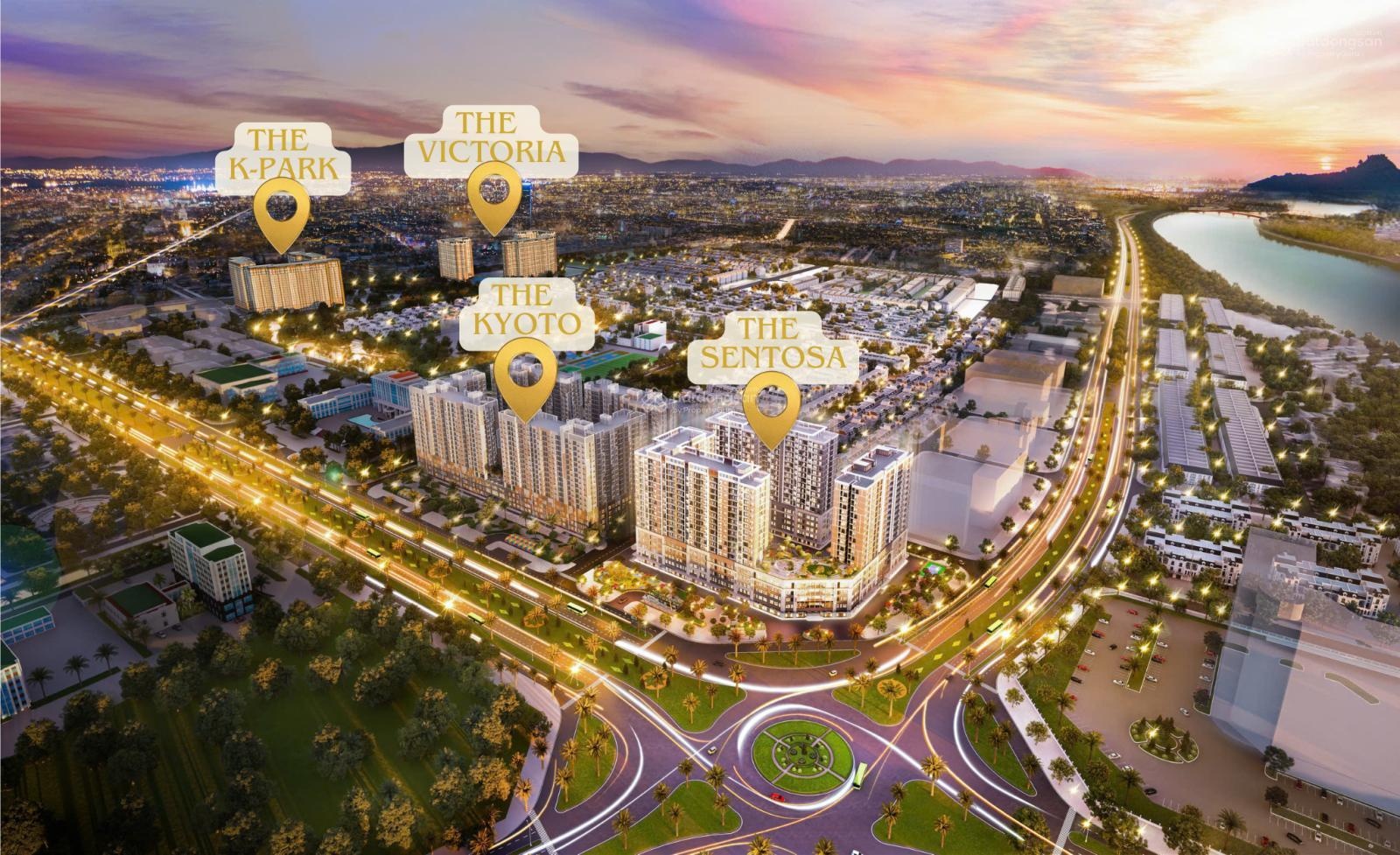 Căn hộ 2PN Hướng Đông Nam, view đại lộ Nguyễn Hoàng, Vinhomes Thanh Hoá