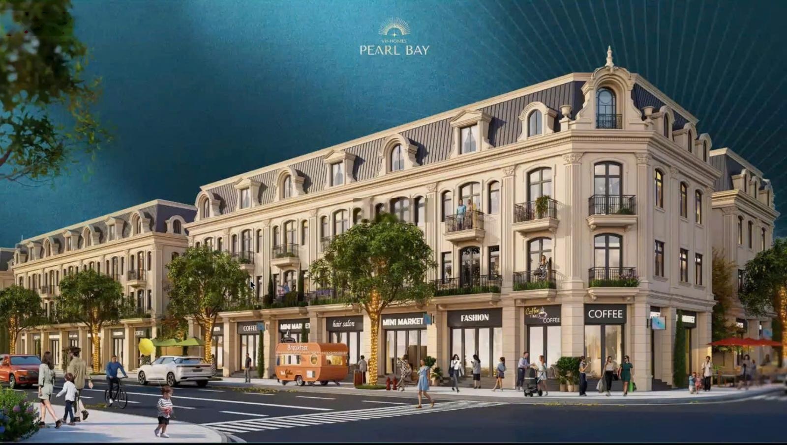 Vinhomes Pearl Bay - Trần Phú Nha Trang. Chỉ từ 10 - 15 tỷ/căn nhà 4 tầng cạnh biển. Sở hữu lâu dài