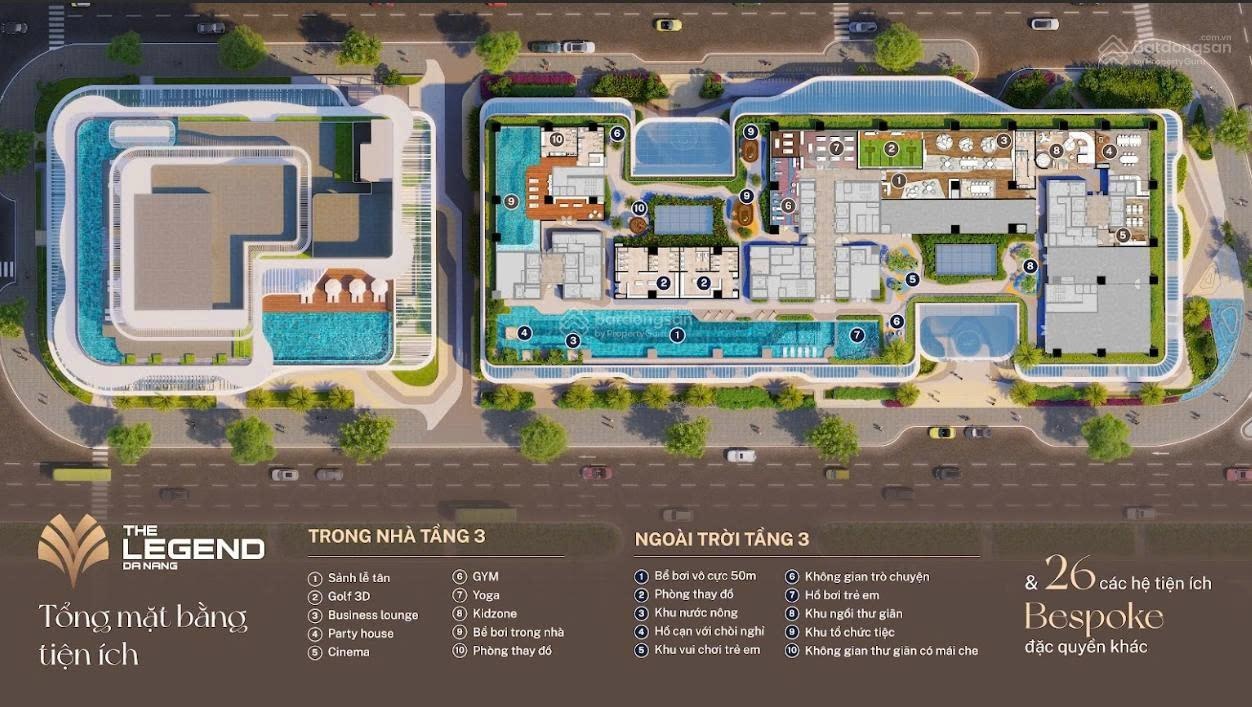 THE LEGEND DA NANG - Căn Hộ Cao Cấp Giá Chỉ 150tr/m2.