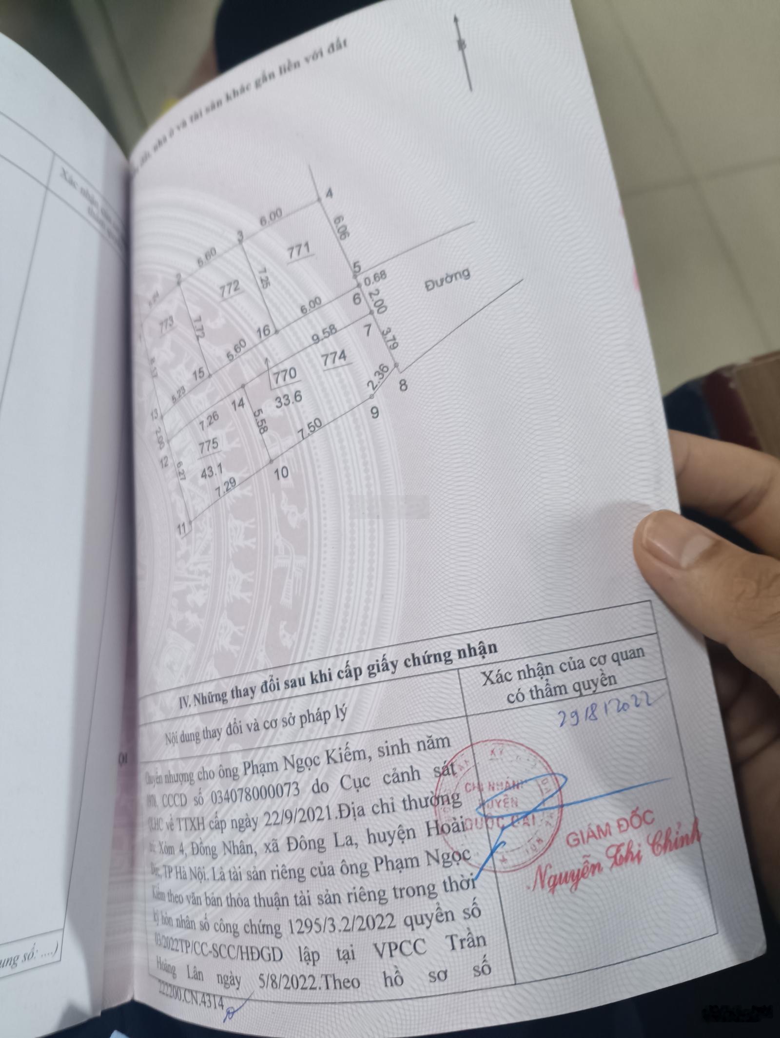 Chính chủ cần bán nhà 3 tầng tại Tình Lam, xã Hưng Đạo, TP.Hà Nội.