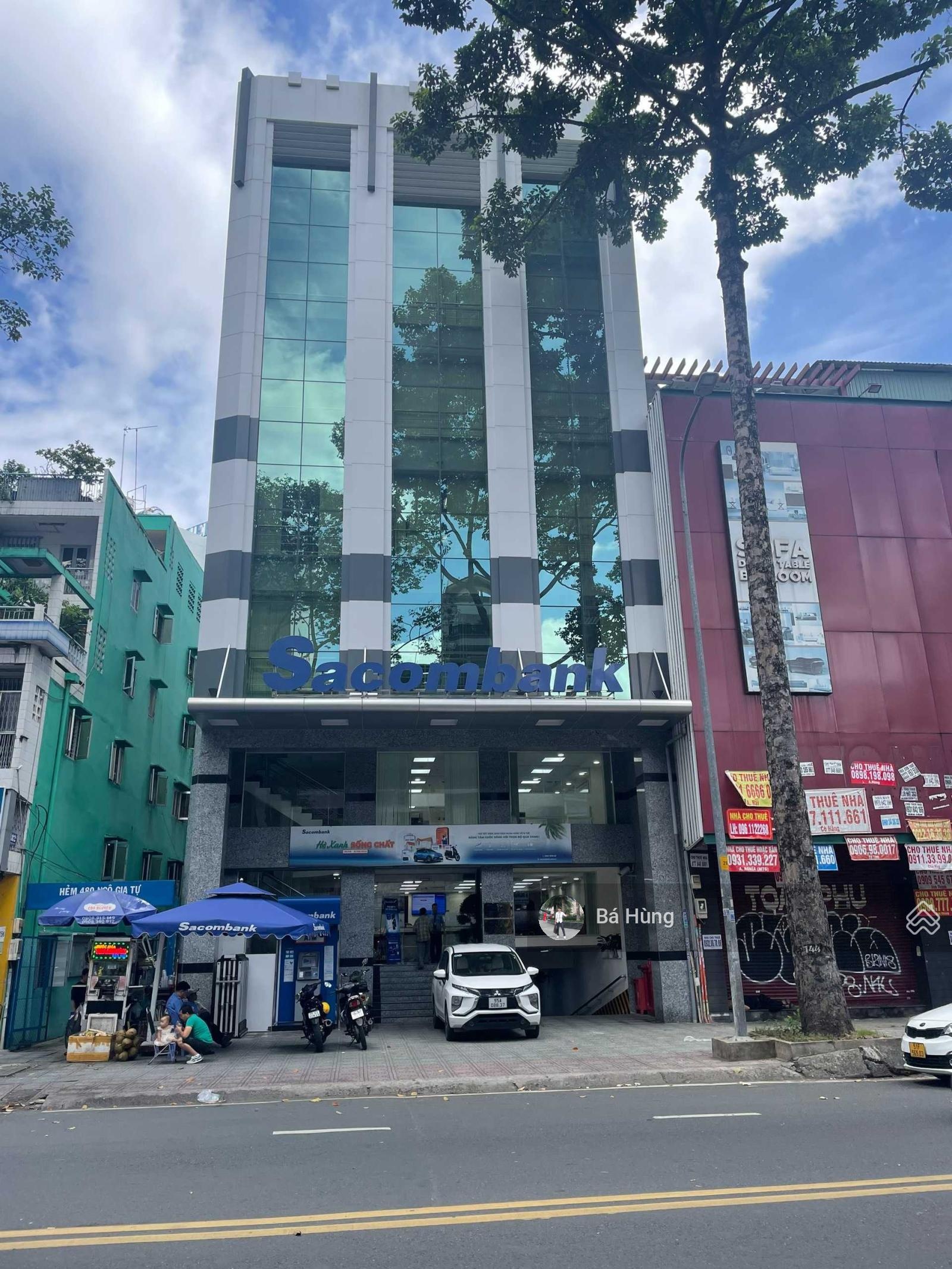 Hạ giá! Bán nhà mặt tiền Trần Hưng Đạo, DT: 8 x 22m - Hầm 7 tầng - HĐT: 250 triệu, giá 58,9 tỷ