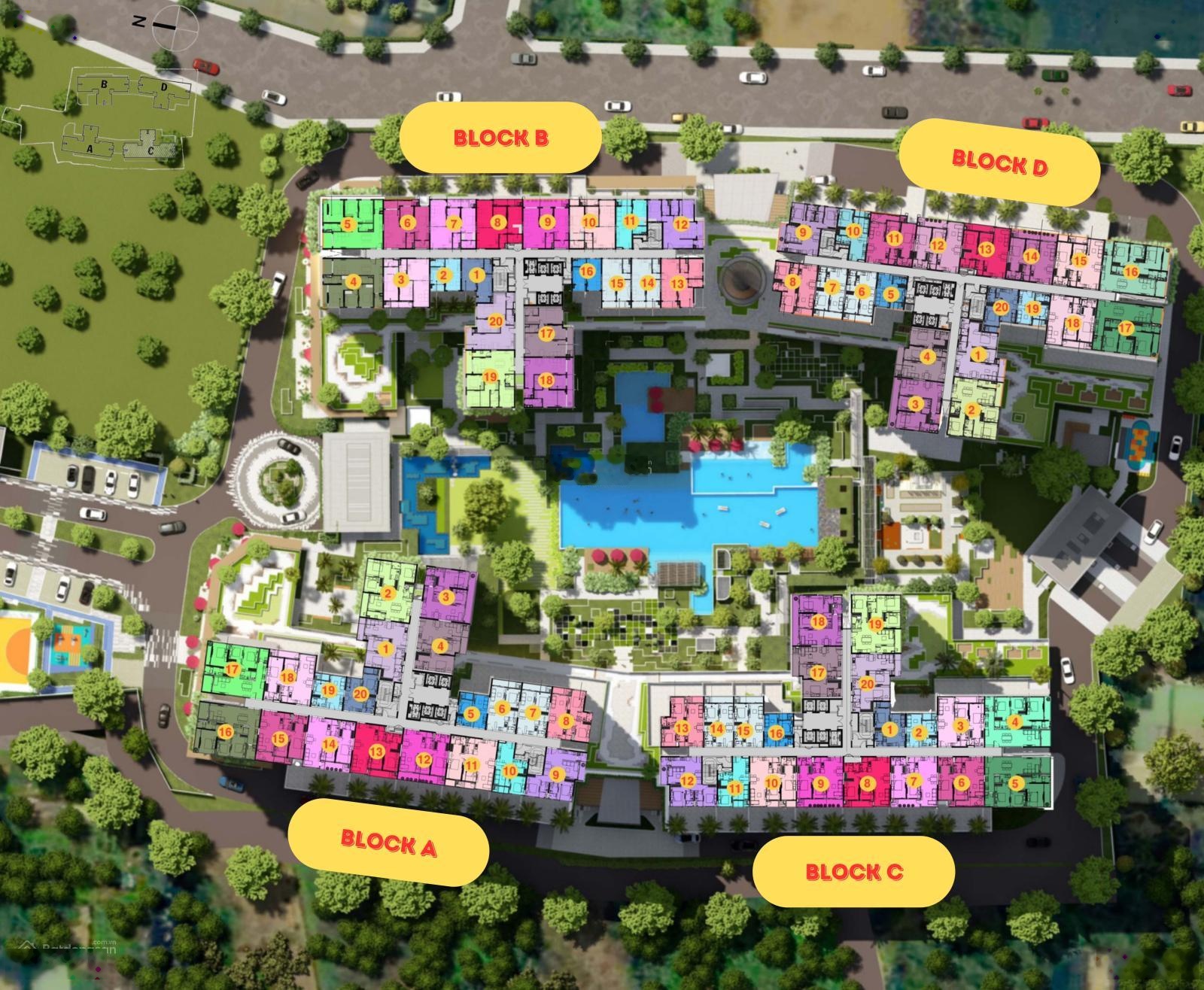 Căn hộ studio dự án Elysian 36,8m2 1PN 1WC, view hồ bơi, giá 2,45 tỷ (102%) thanh toán 30% nhận nhà