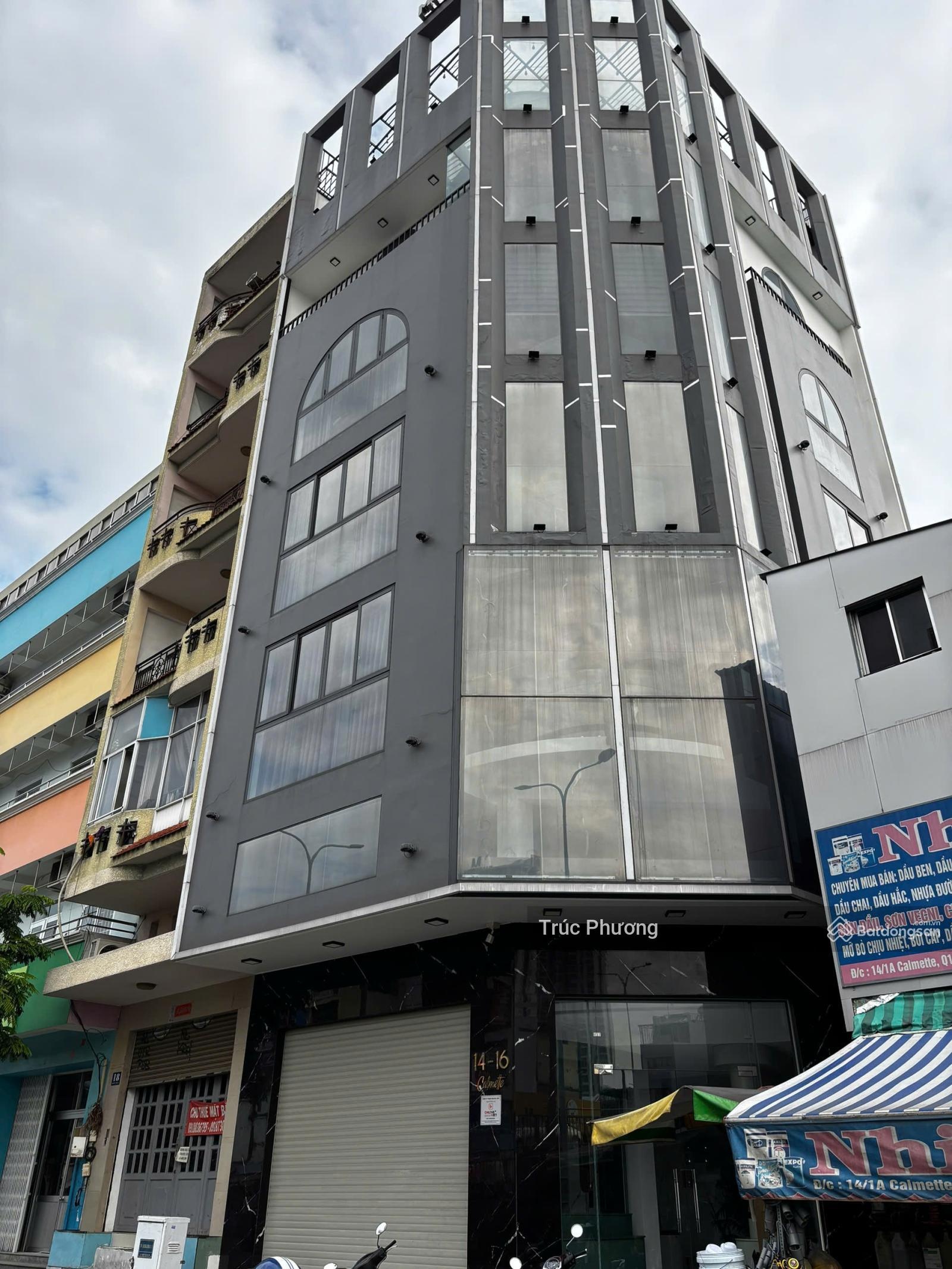 Siêu phẩm giữ tiền, mặt tiền Calmette, Quận 1, 80m2 (8x10m) 7 tầng - HĐT: 99 triệu, giá 39.9 tỷ