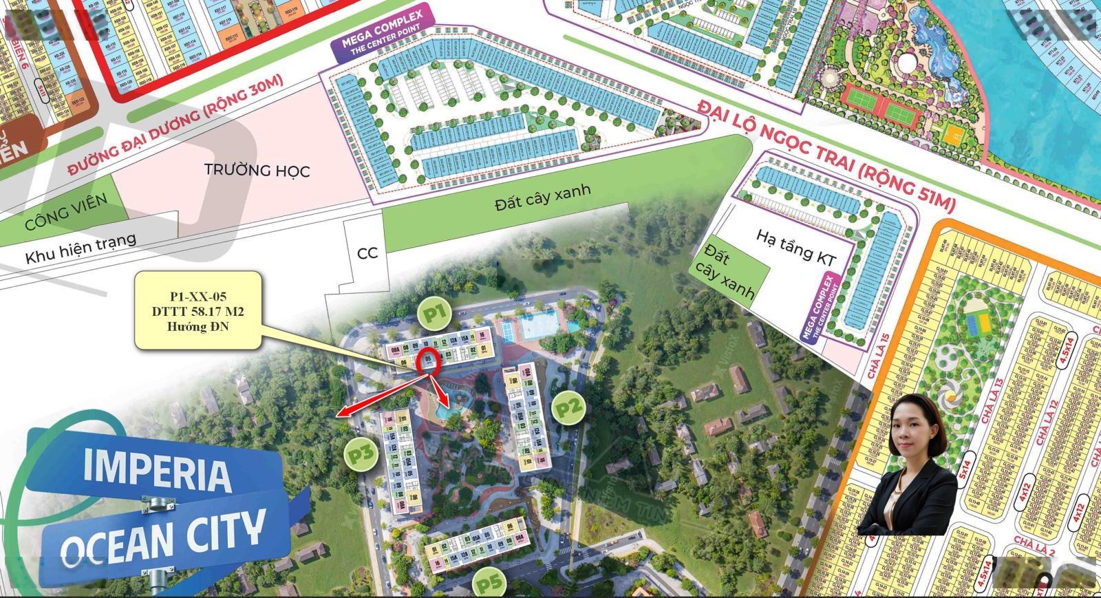 Căn hộ 2PN RẺ NHẤT The Parkland Imperia Ocean City. Ký quỹ chỉ từ 400 tr. LH 0363697760