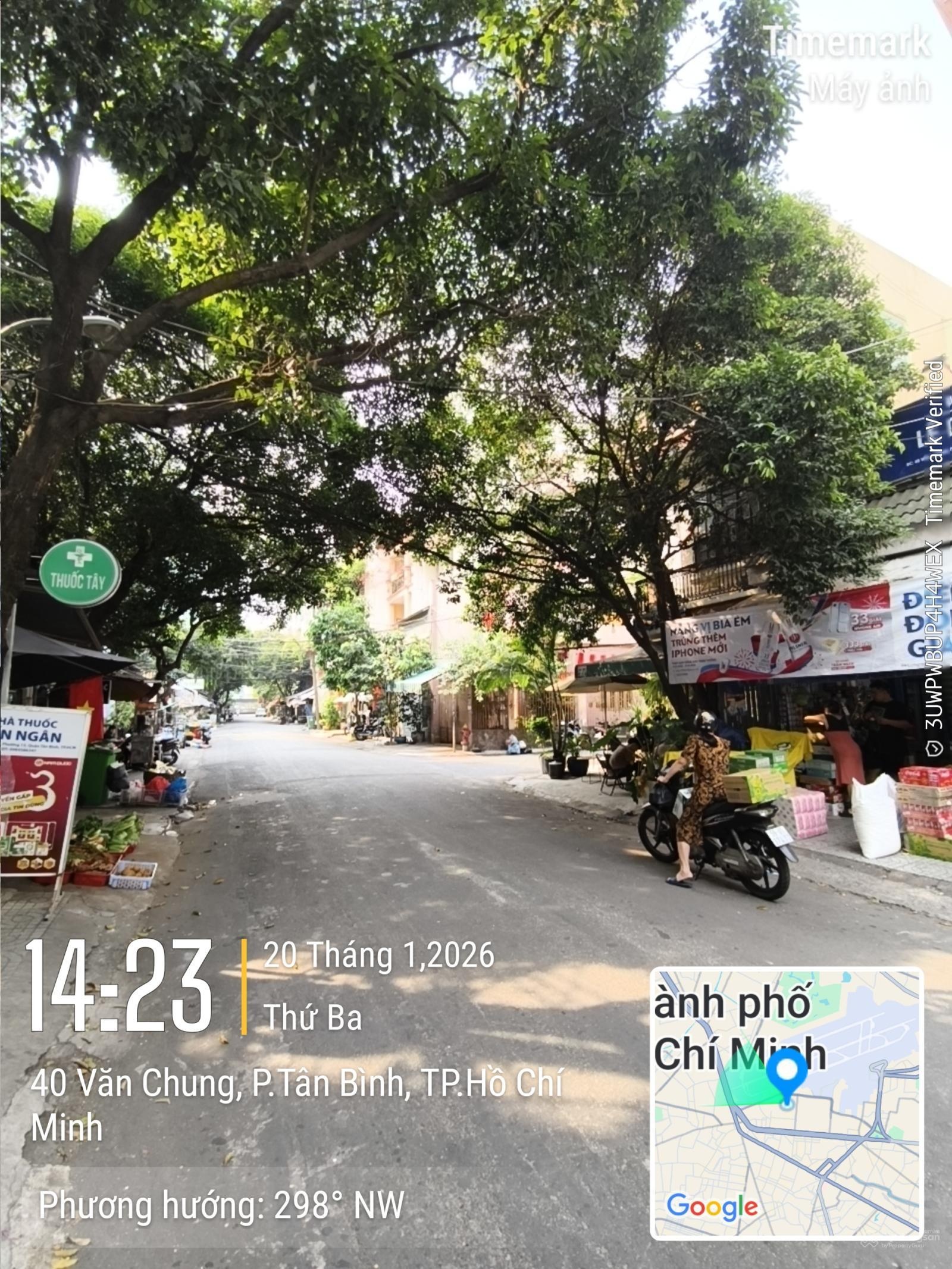 Nhà mặt tiền Văn Chung 4.05 x 28m - gần ga T3 - khu K300 - kinh doanh, cho thuê tốt