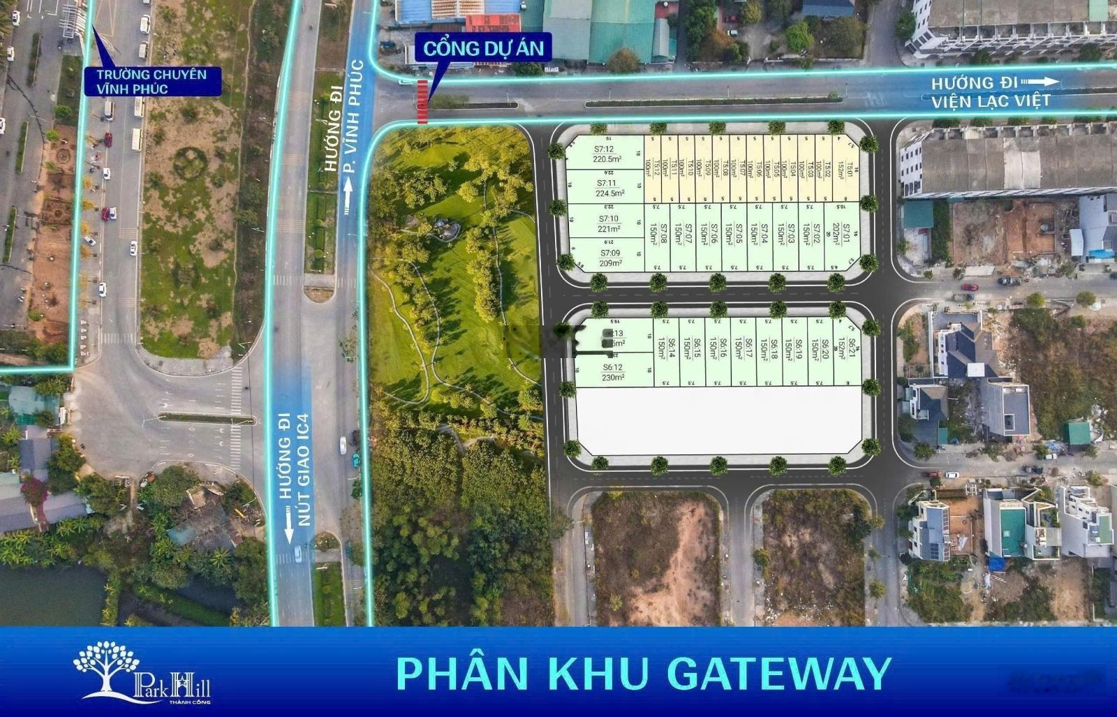 Bán shophouse 100m2 3.9 tỷ tại Park Hill Thành Công chuẩn từ chủ đầu tư