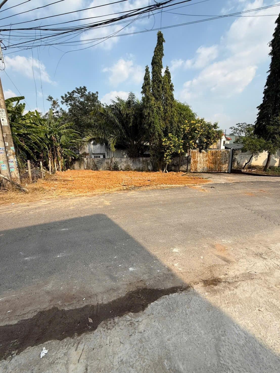 Đất ngợp Thới Hoà Bến Cát giá 1tỷ1 ngang 9m mặt đường nhựa thông KD