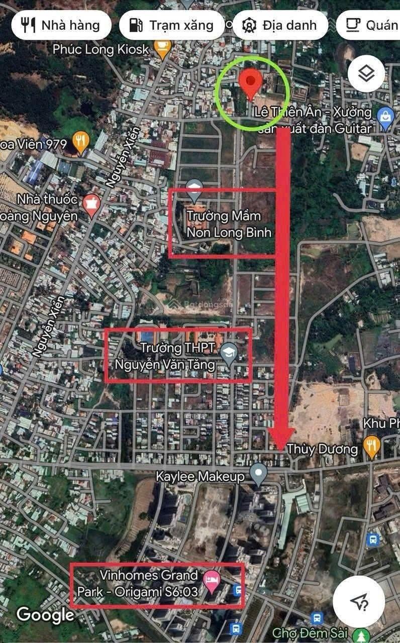 Lô đất đẹp, hẻm 35 đường số 6, long bình, diện tích 140m2 ngang 14m, quy hoạch ra 2mt, ngay vin