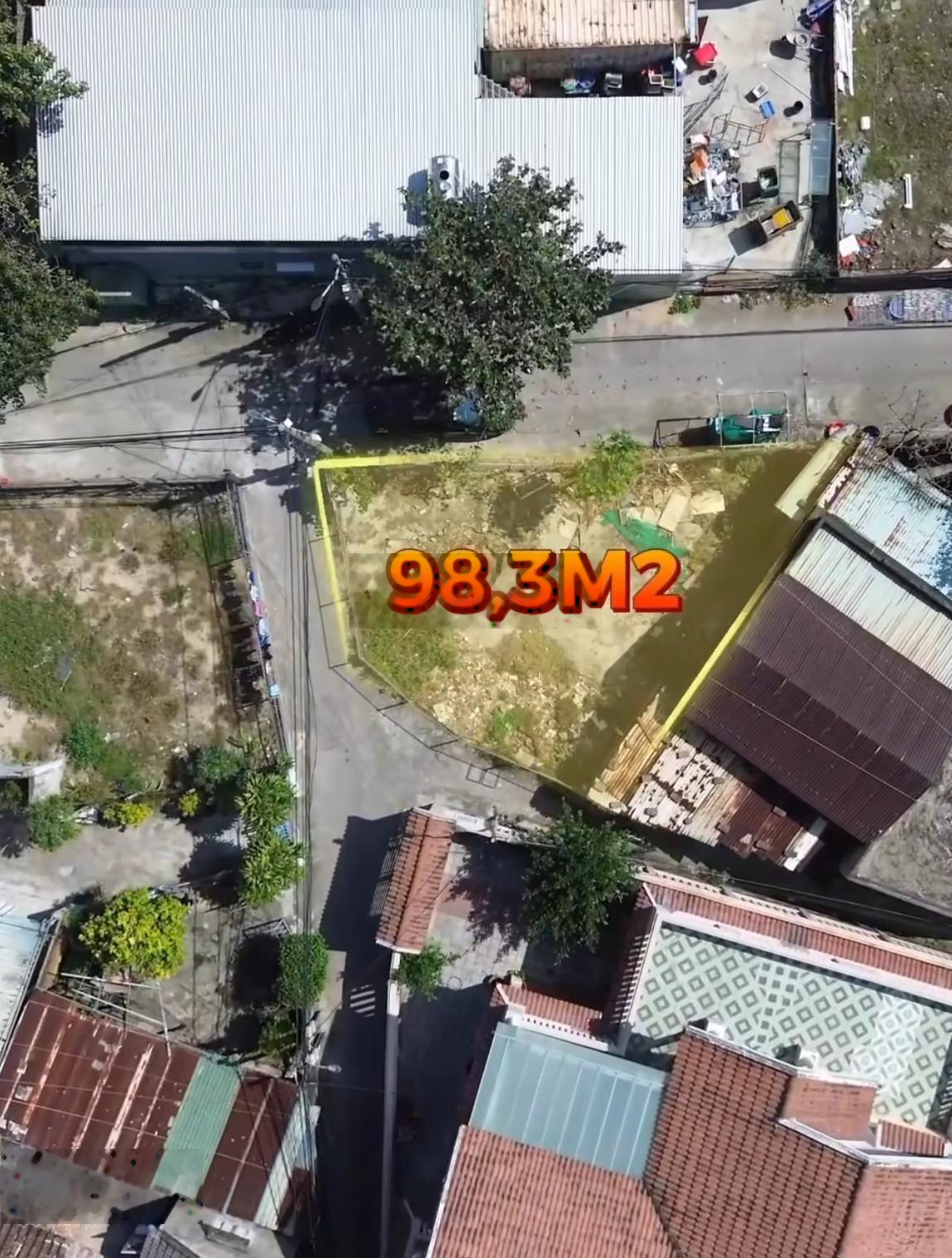 Bán đất Hoàng Sa sát biển Mân Thái, 98,3m2 có 3 mặt thoáng thích hợp xây homestay