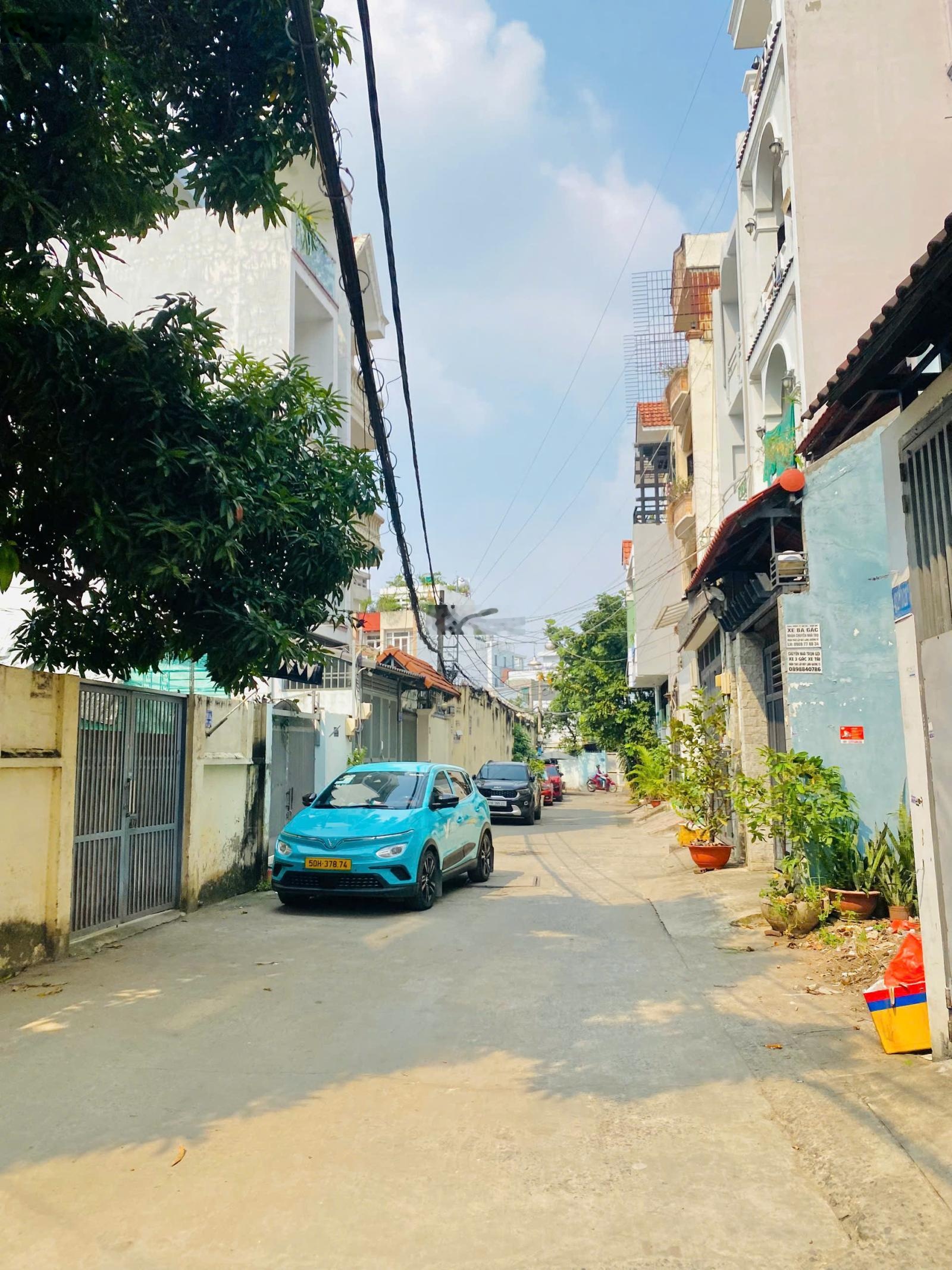 Nhà cấp 4 hẻm xe tải Nơ Trang Long P. Bình Lợi Trung (P13 Bình Thạnh) ~ 123m2 giá 13 tỷ TL