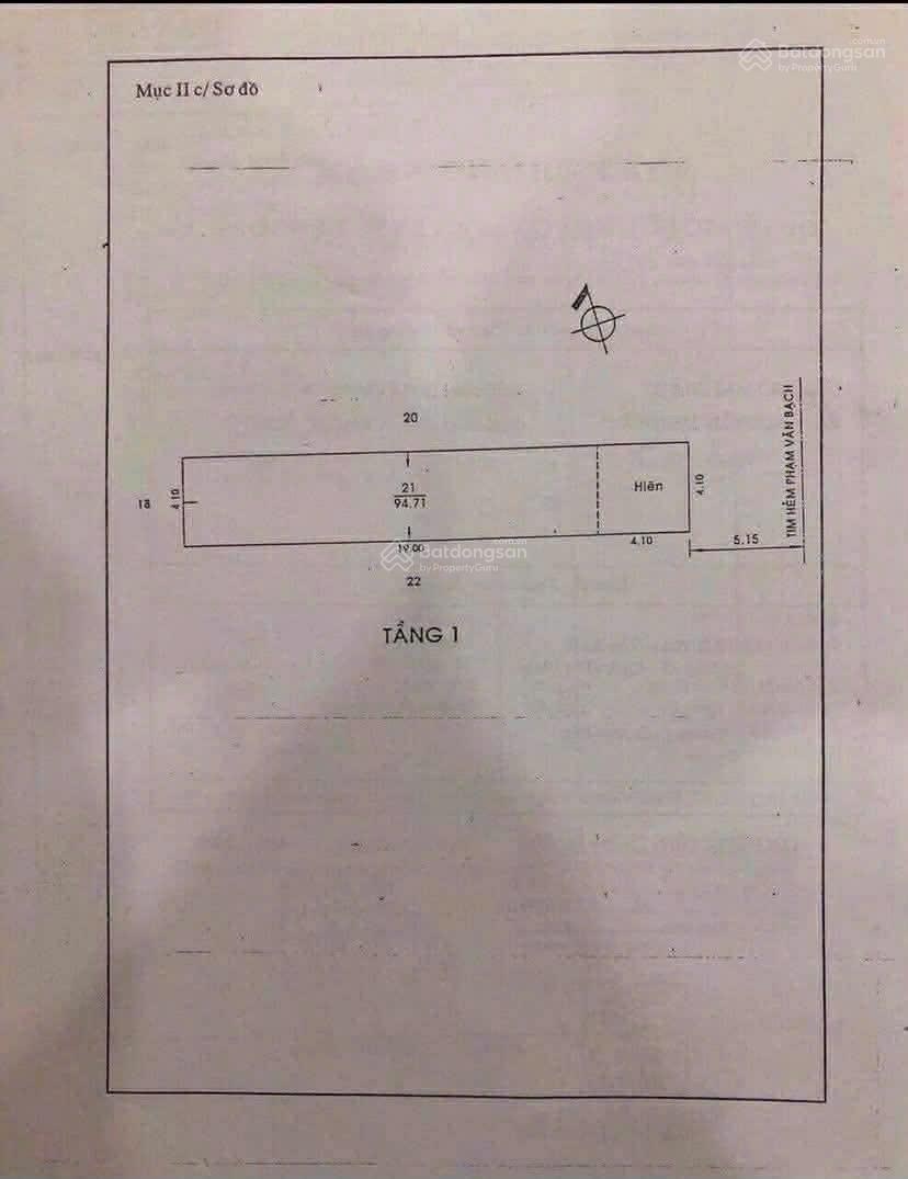 Bán nhà C4 mặt tiền Tân Sơn P15 Tân Bình