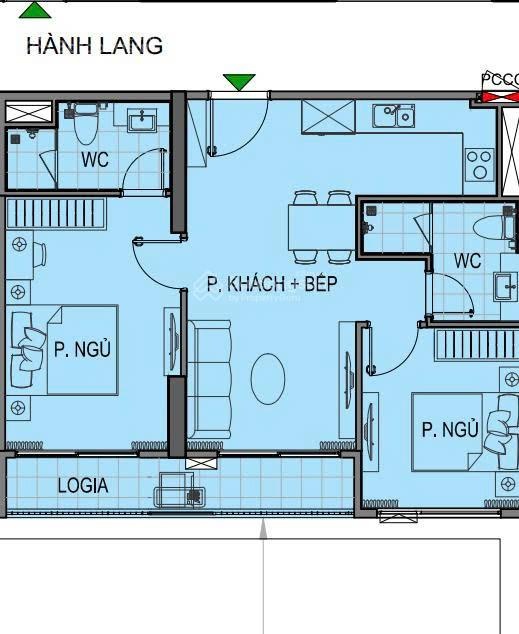 Cần bán trước tết căn 2PN2WC thiết kế 2 ban công giá rẻ 66tr/m2 Beverly Tại Vinhomes Ocean Park