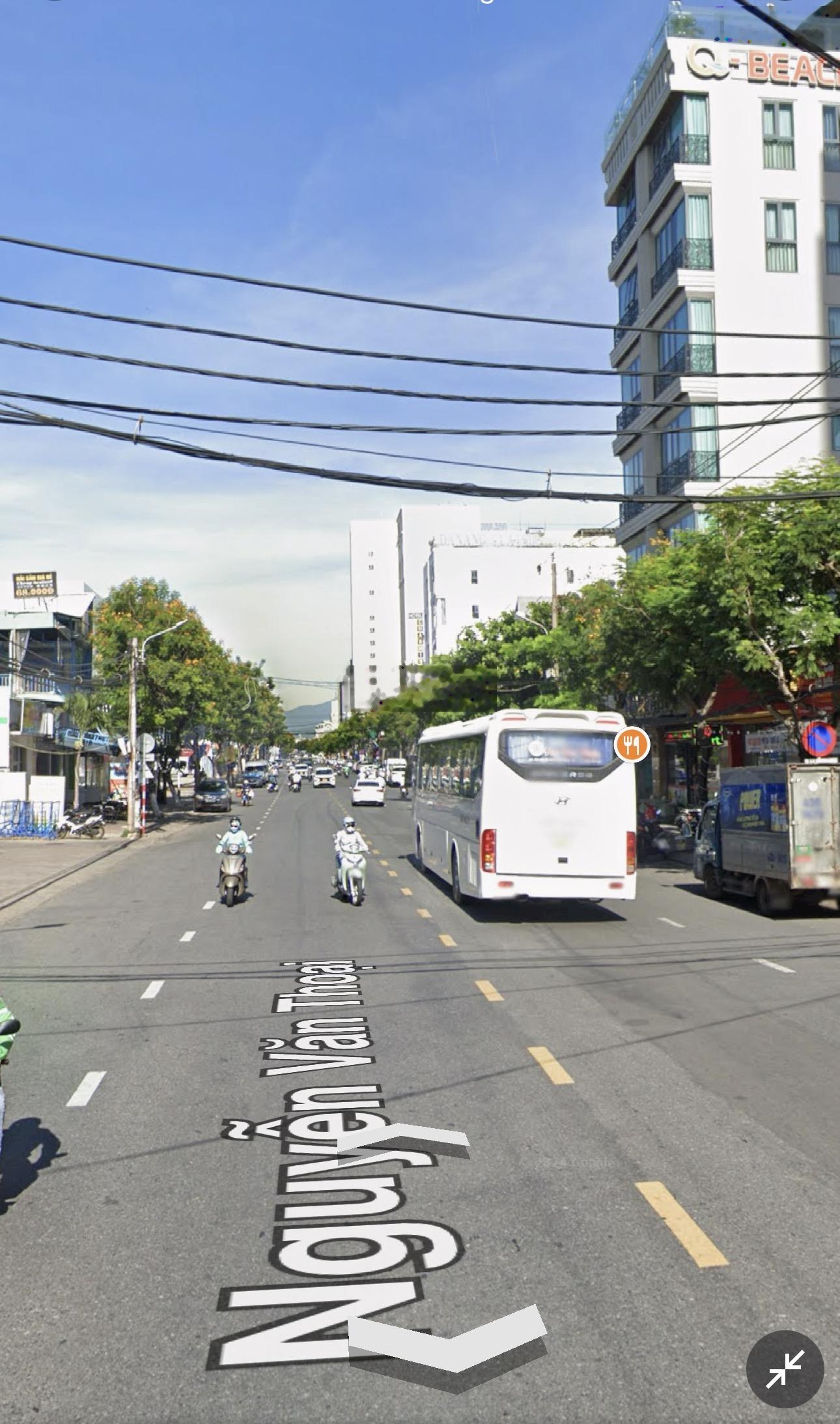 Bán đất 3 mặt tiền cực hiếm - Đường Nguyễn Văn Thoại - Đà Nẵng - DT 538m2 - XD cao tầng - sát biển