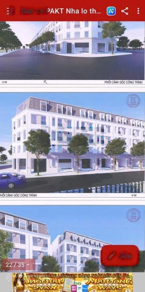 Chính chủ bán liền kề văn phú 75mx5t mới xây thô, kinh doanh, văn phòng,ô tô tránh giá nhỉnh 18đ