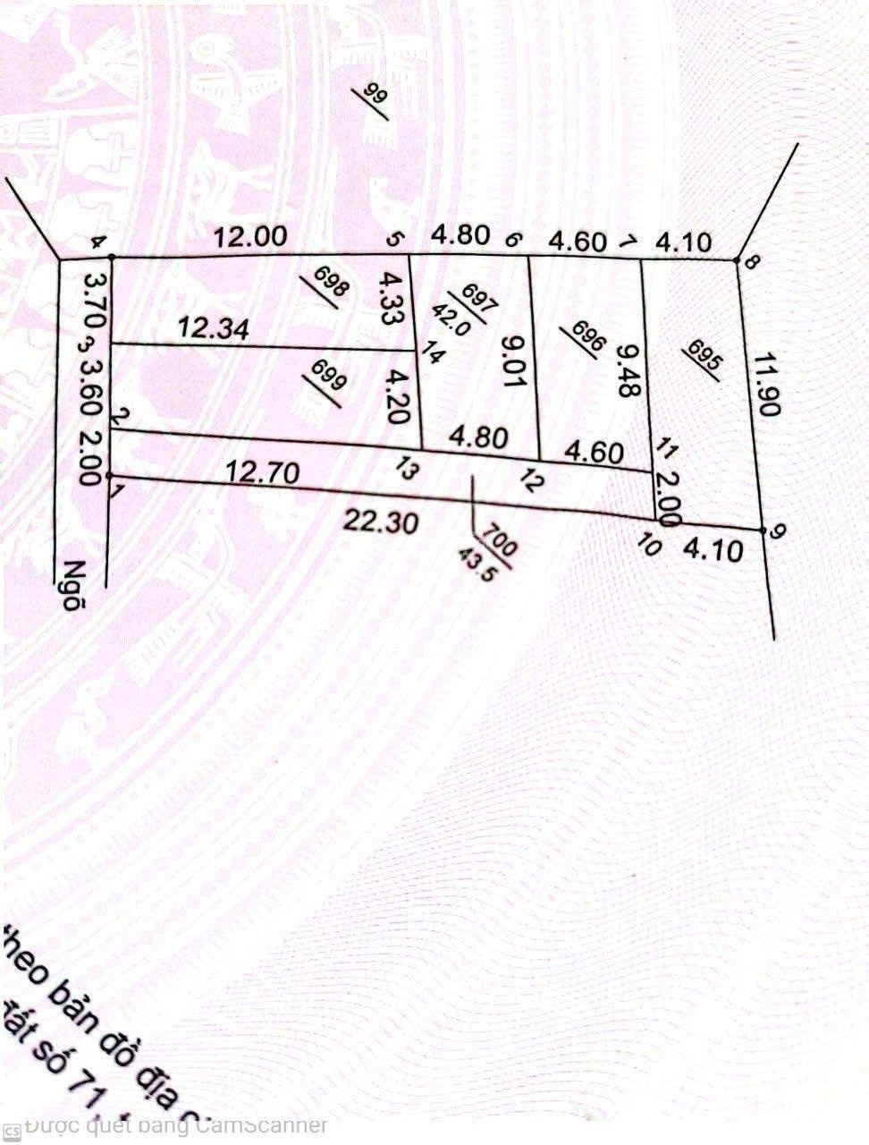 Cần bán nhanh mảnh 42m2 thổ cư An Thượng, giá đầu tư