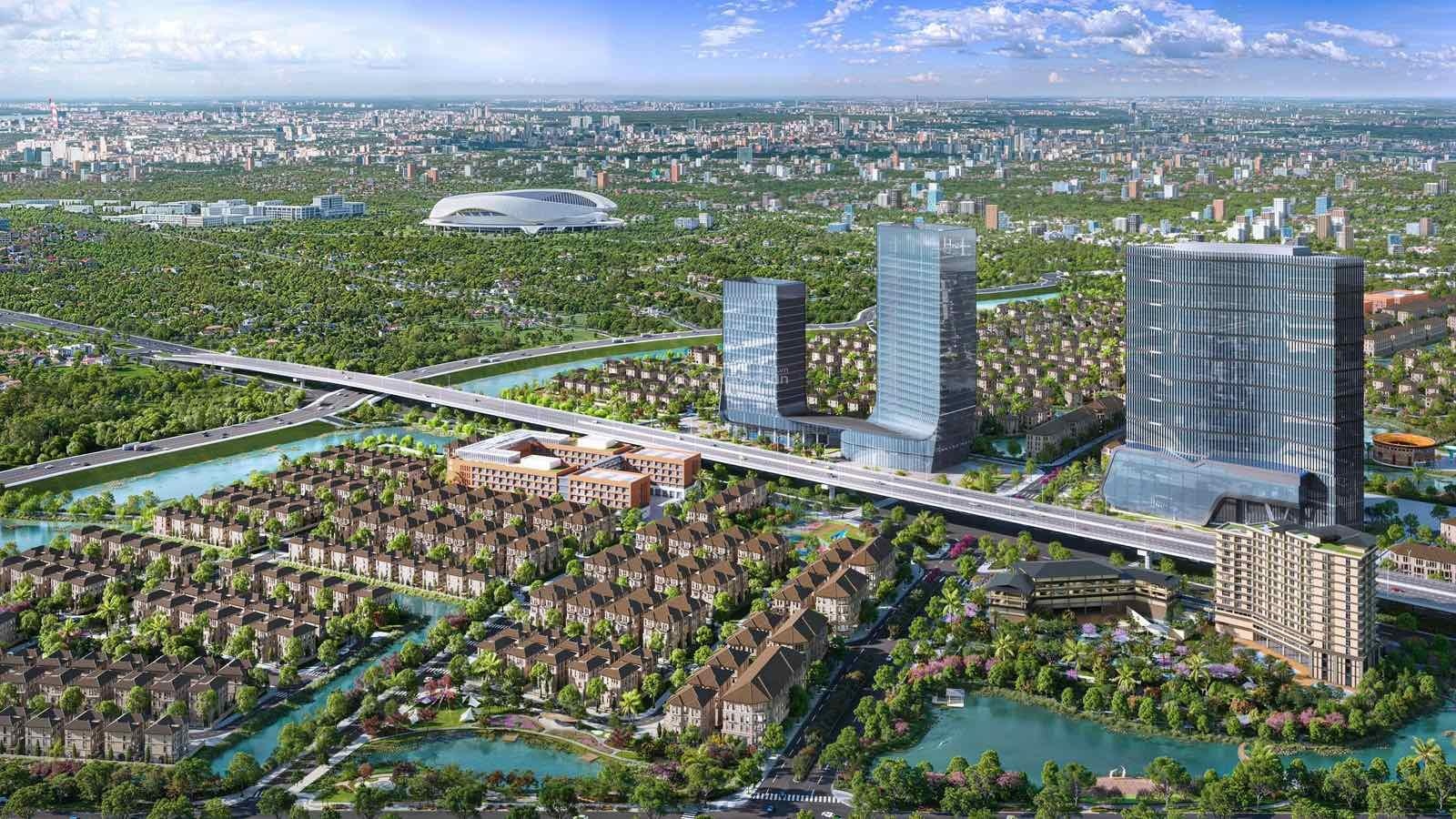 Đơn lập mặt hồ Alluvia City - S: 300m2 Nhà hướng Nam. Giá tốt 12x Triệu/m2. PKD 0981152882