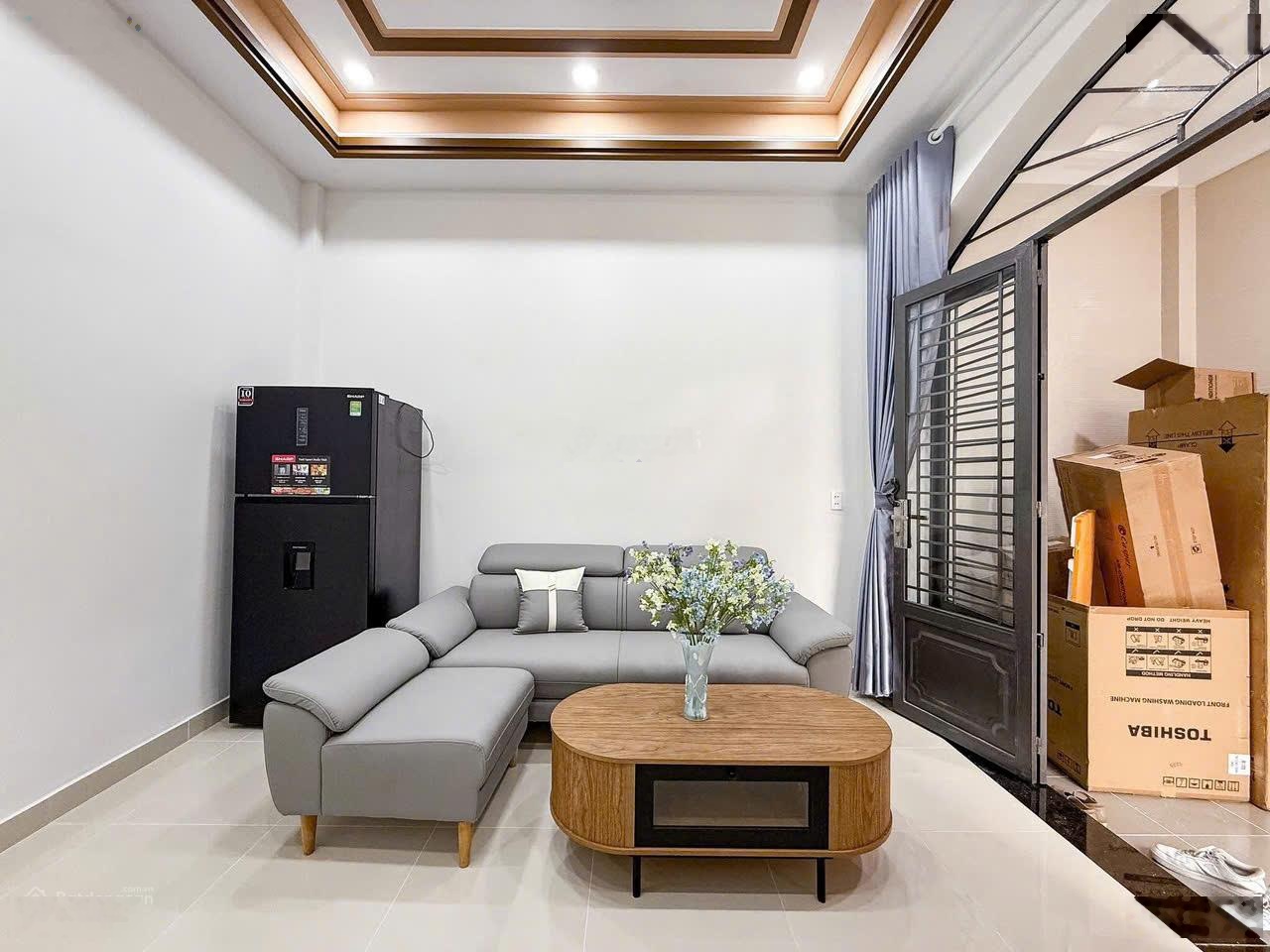 Nhà đẹp full nội thất quang trung p10 gò vấp thông s 64m2 (4m x 16m) 2 tầng 3pn 6.8 tỷ