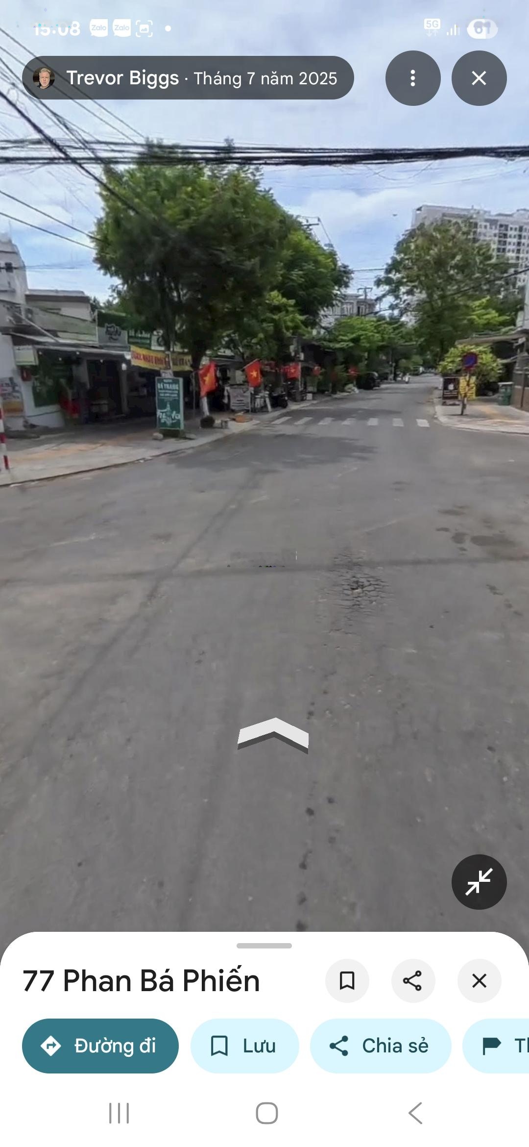 Phan Bá Phiến - đường 7.5m, gần biển. Bán đất tặng kèm dãy trọ sẵn thu nhập