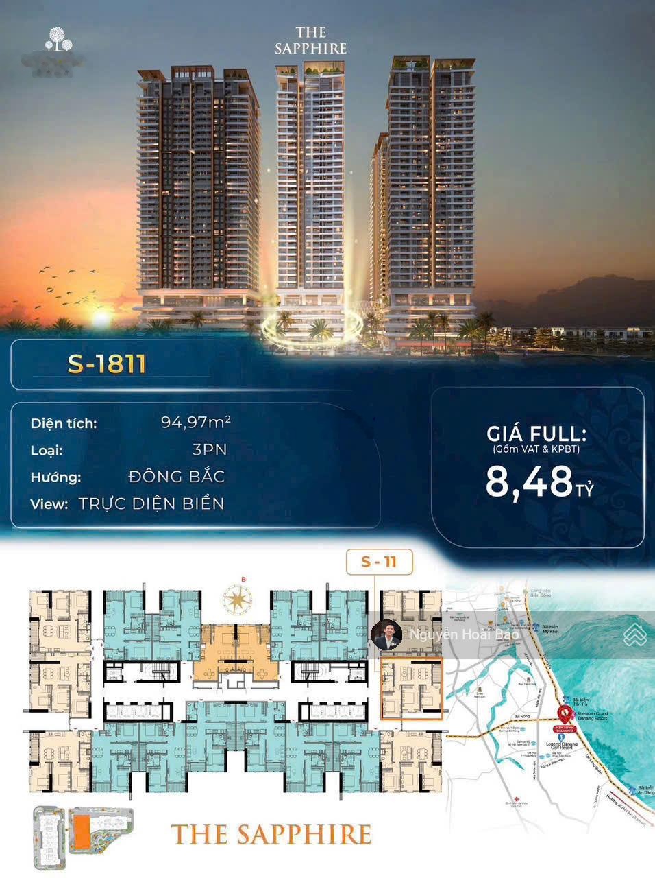 Newtown Diamond căn hộ trực diện biển sở hữu lâu dài, quỹ căn view biển cuối cùng, giá cực tốt