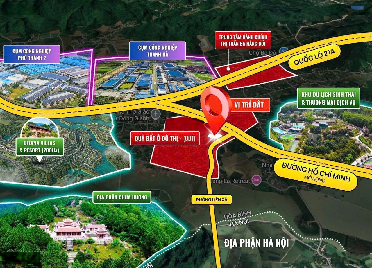 Bán đất nền , hàng hiếm tại thị trấn Ba Hàng Đồi- Hoà Bình