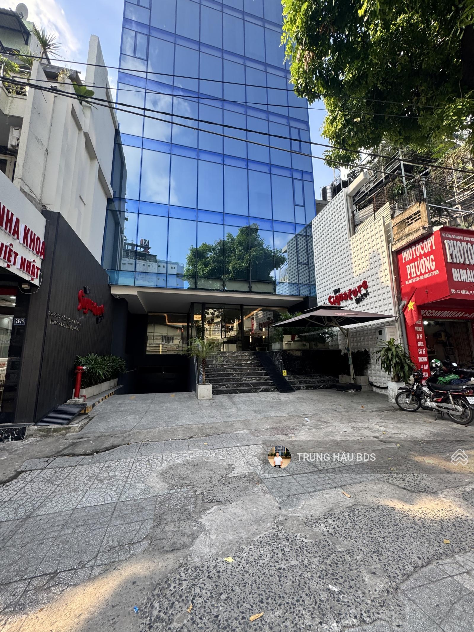 Bán toà nhà CMT8 P. Bến Thành Quận 1 - DT 10x25m - Hầm - 8 tầng - HĐT 520 Triệu - Giá 150 tỷ