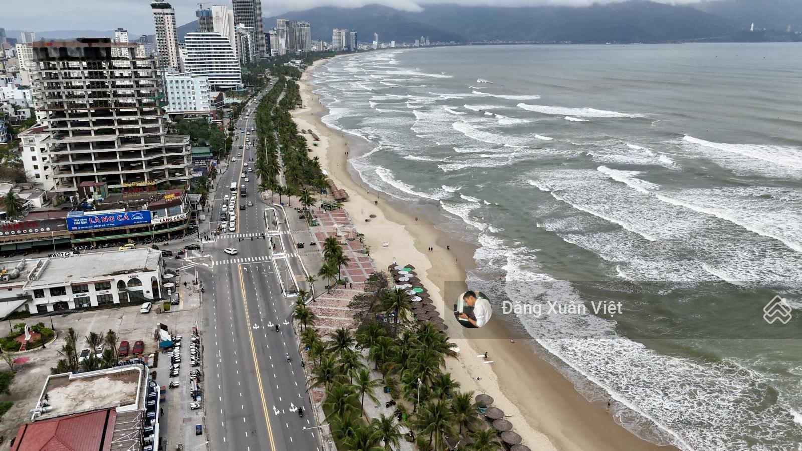 Siêu phẩm biển Mỹ Khê, cặp MT Đỗ Bá, trục chính đường 10,5m thông ra biển, ngang 10m, giá tốt