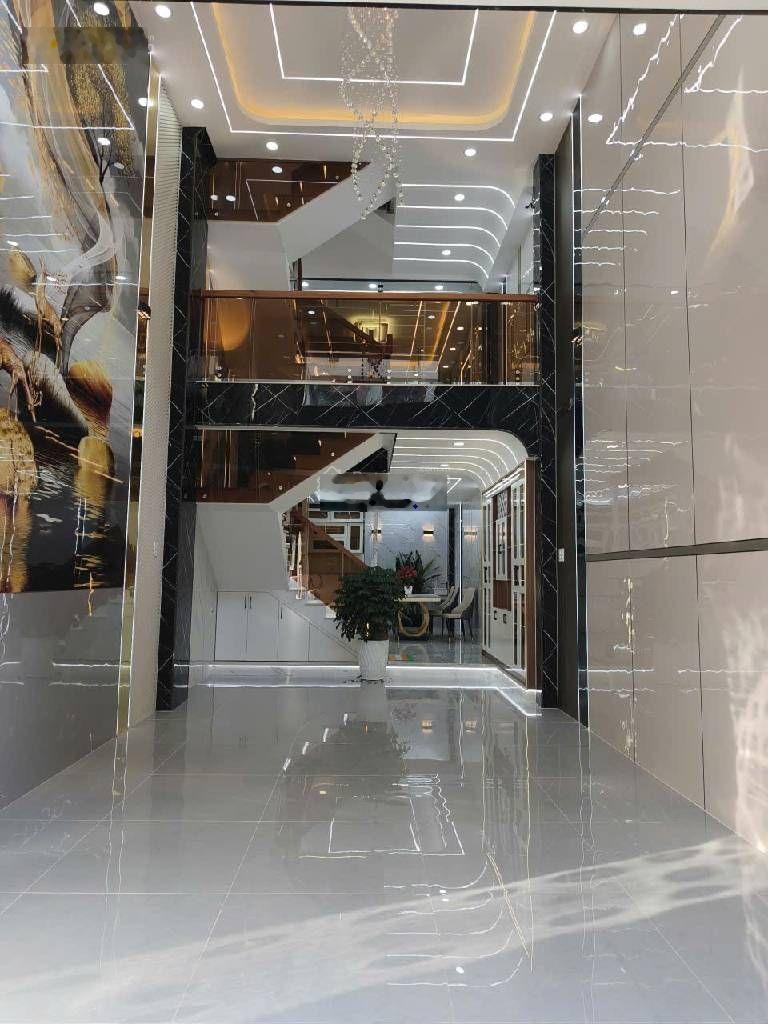 Bán nhà 4 tầng (62m2, 4*16) đường thạnh Lộc 27 phường phường thạnh Lộc Q12, giá 7,9tỷ đường 5m