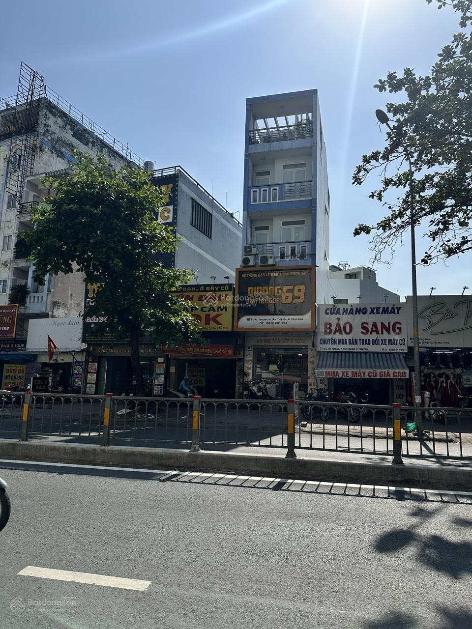 12 tỷ - dt cn 80 m2 . bán gấp nhà mt tây thạnh , q. tân phú