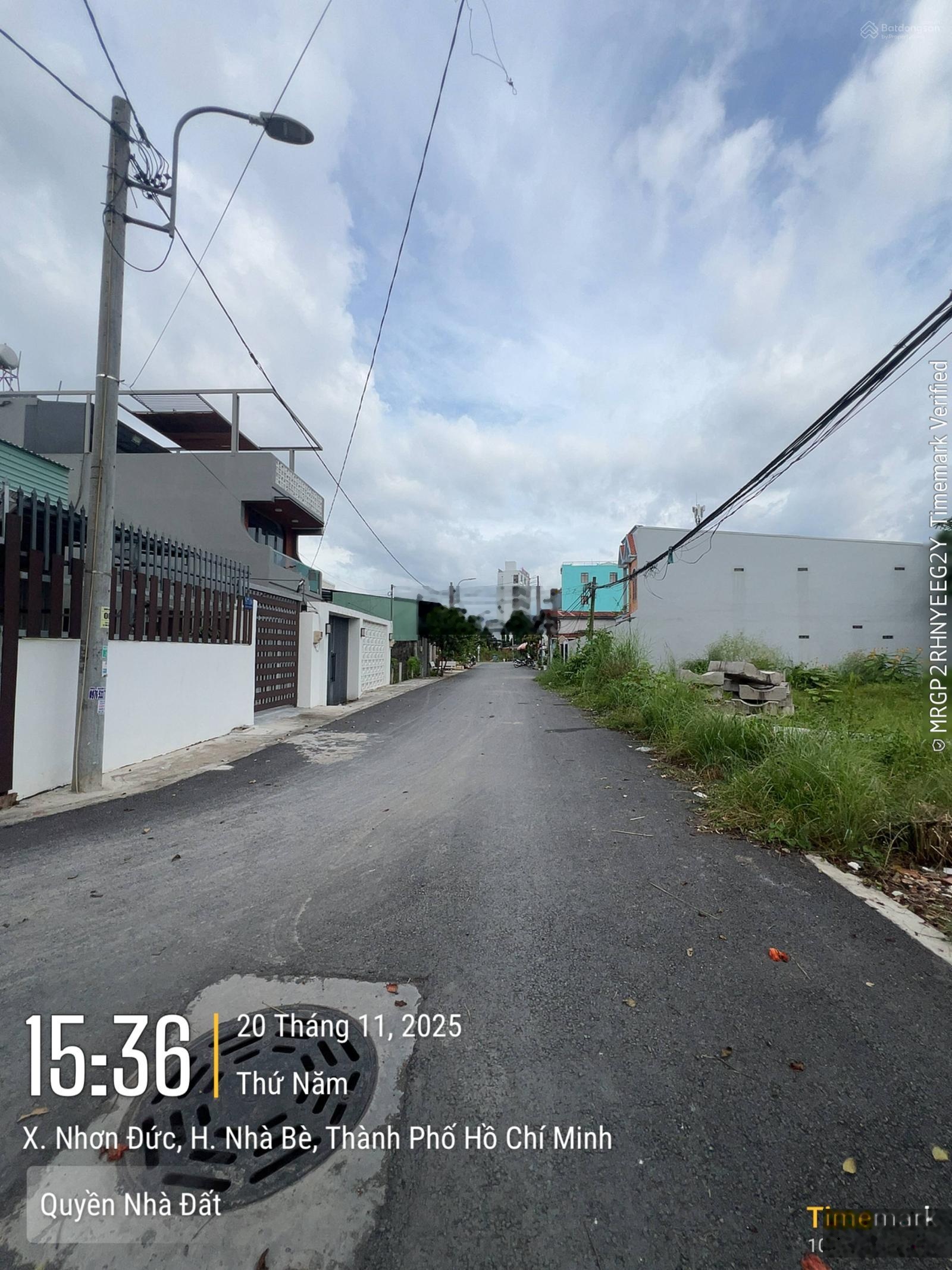 Đất thổ cư hẻm nhựa 6m , 1874 Lê Văn Lương. DT 128m2 giá 4,35 tỷ