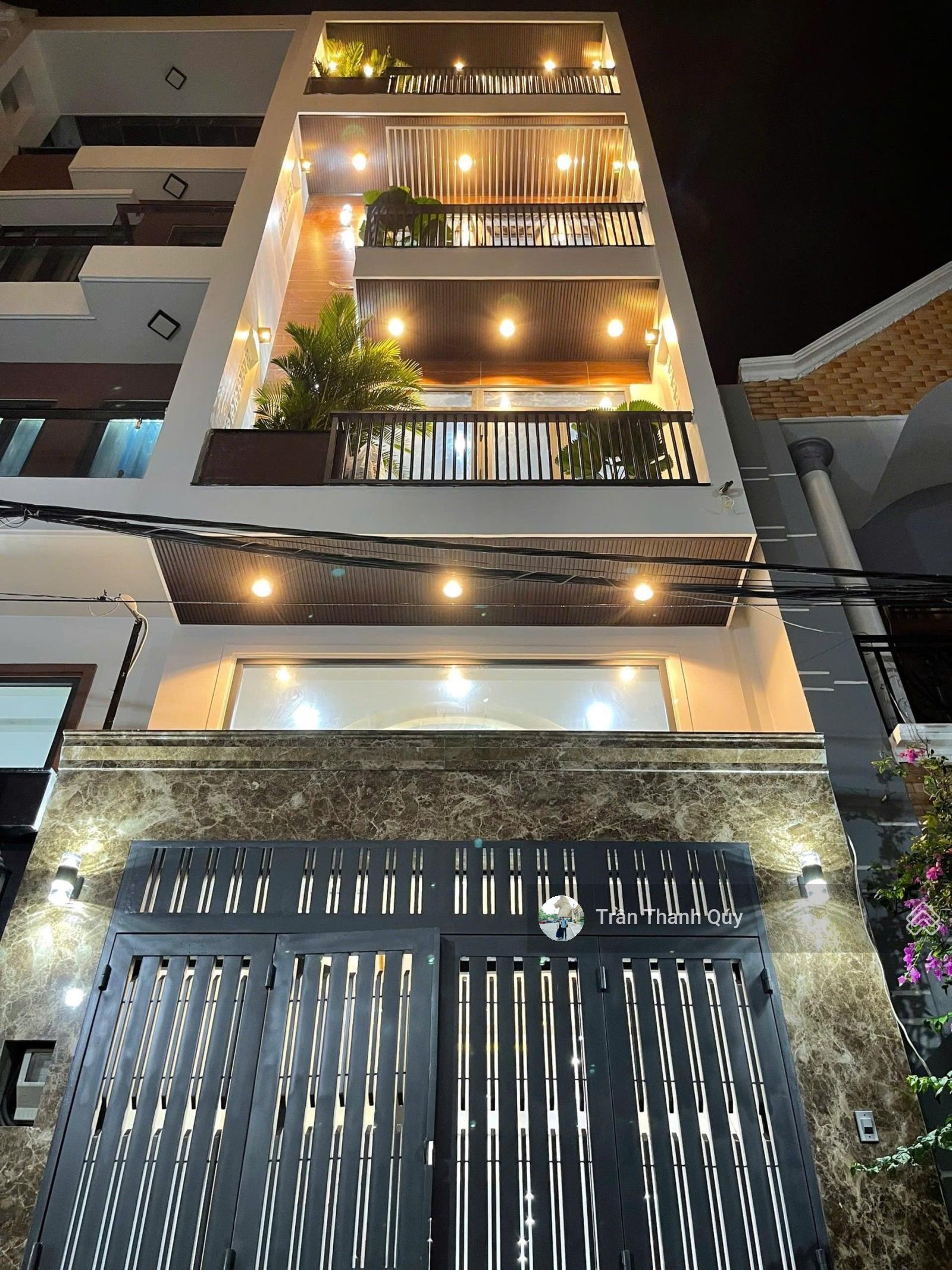 Nhà mới 5 Tầng KDC đồng Bộ, hẽm Ôtô tránh, ngay chợ An Nhơn, Nguyễn Oanh chỉ 8 Đồng