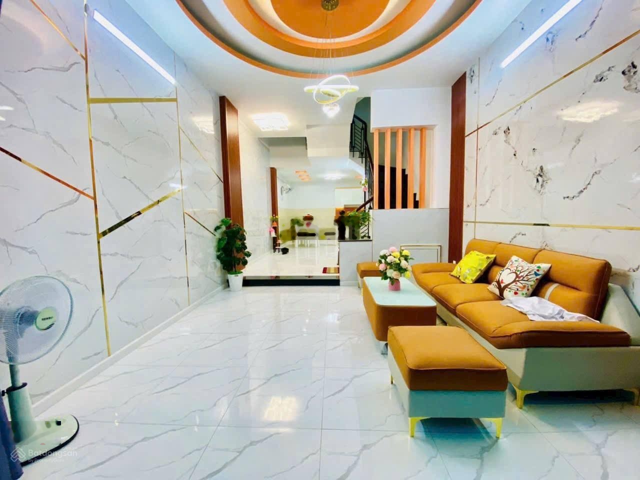 nhà hẻm xe hơi Huỳnh Tấn Phát 53,7m² 3 tầng - 4pn 5wc Giá 4,3 tỷ - SHR Hoàn công vay tốt