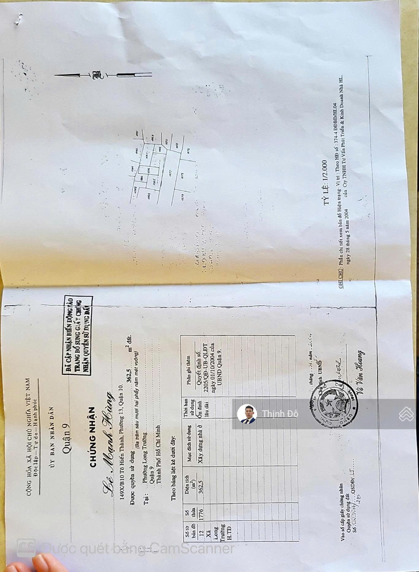 Chính chủ cần bán hẻm 48/48 đường số 1, Long Trường Q9 362m2 giá chỉ 10,5 tỷ phí môi giới 1,5%