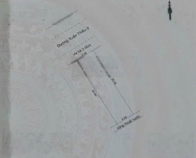 Bán nhà mặt tiền đường Xuân Thiều 9, Sát biển Liên Chiểu, DT 5x20m, giá 4ty850 Tl