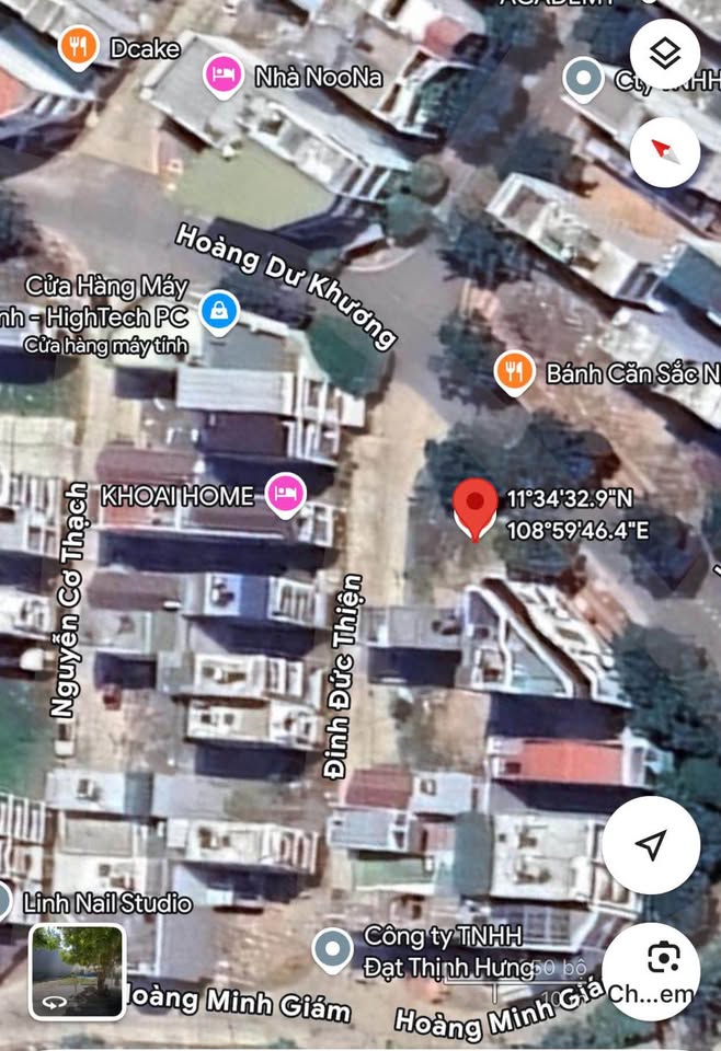 Bán đất lô góc K1, 2 mặt tiền Hoàng Dư Khương và Đinh Đức Thiện, phường Phan Rang, Khánh Hòa