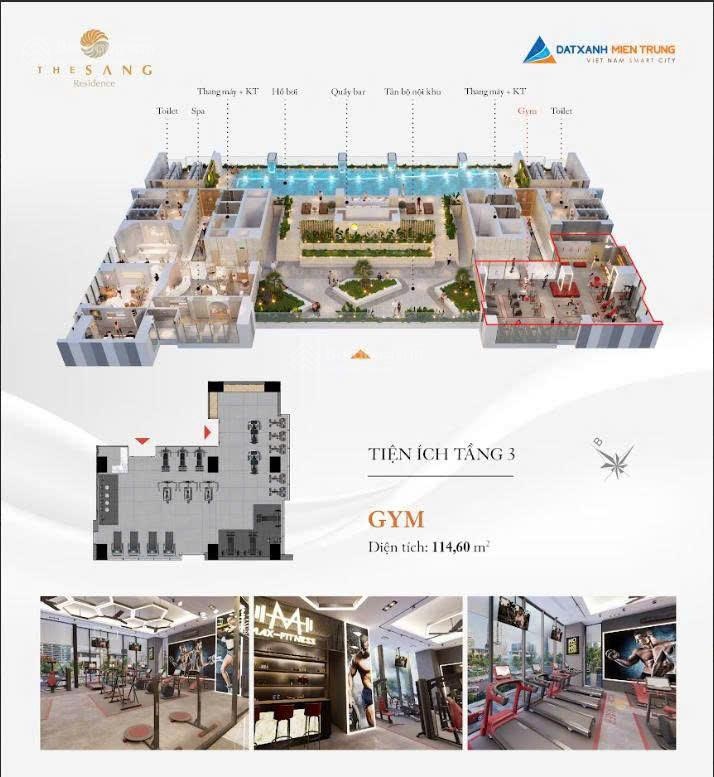 Bạn nghĩ sao mỗi sáng ngắm bình minh từ chính căn hộ của bạn? Căn 2PN, 77M2,TẦNG CAO,TRỰC DIỆN BIỂN