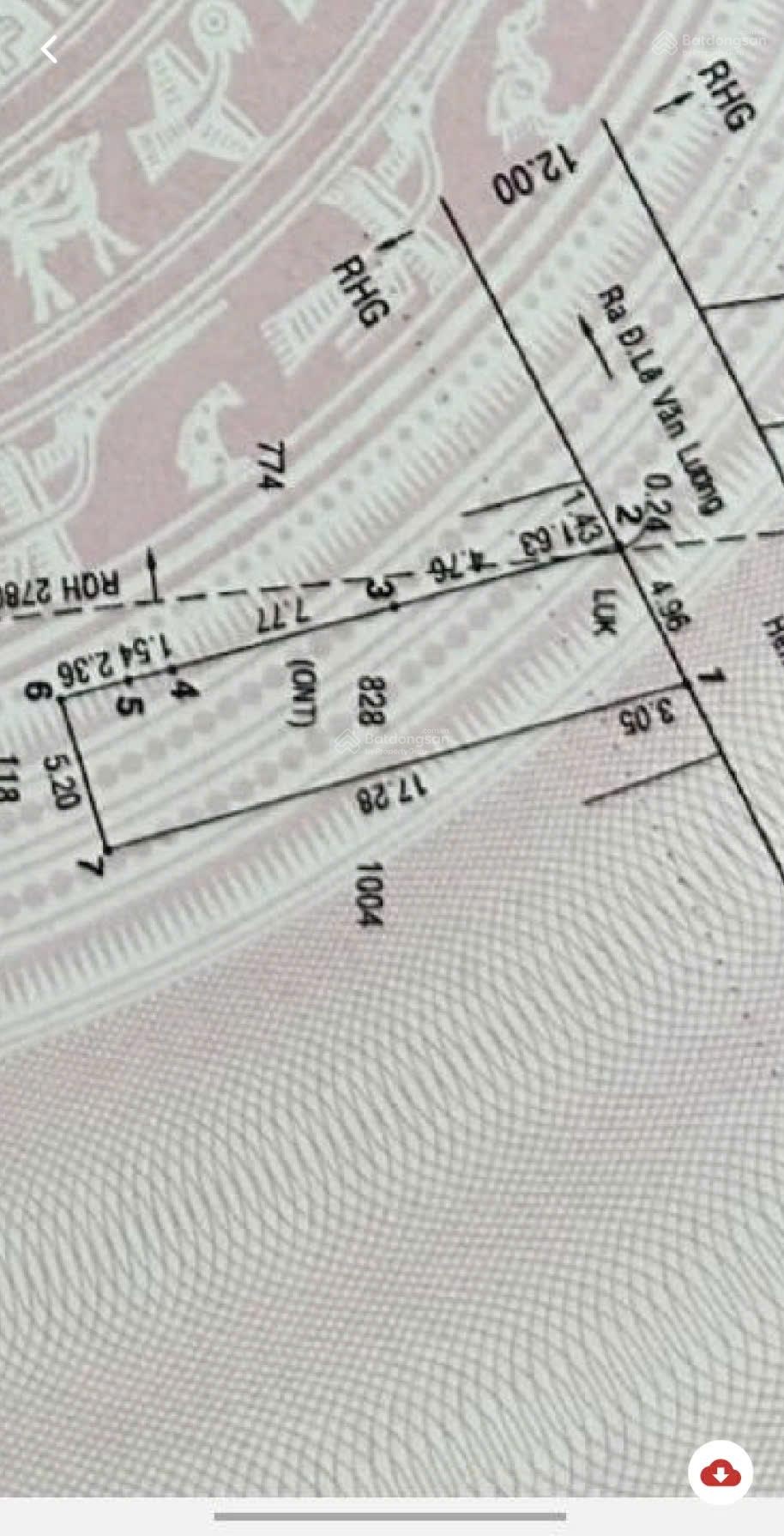 104m2 Đất Thổ 100% nở Hậu Đường 8m Khu Dân Cư Phước Kiển Nhà Bè Chỉ 4.85 Tỷ(~46tr/m2) HXH Quay Đầu