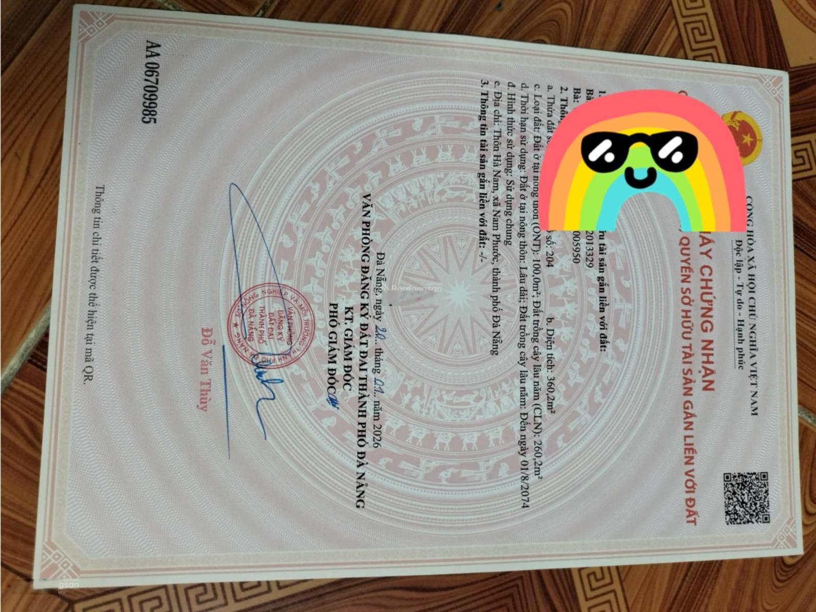 360m2 đất view dừa Duy Vinh gần Hội An 0905949081