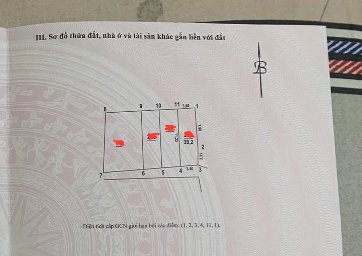 Bán mảnh đất Phú Đô, diện tích 40m2, giá nhỉnh 7 tỷ, cách ô tô 30m
