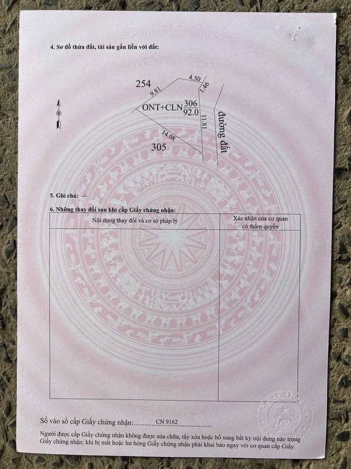 Bán đất Đồng Khởi, Châu Thành, 92m2, đường ô tô tới đất